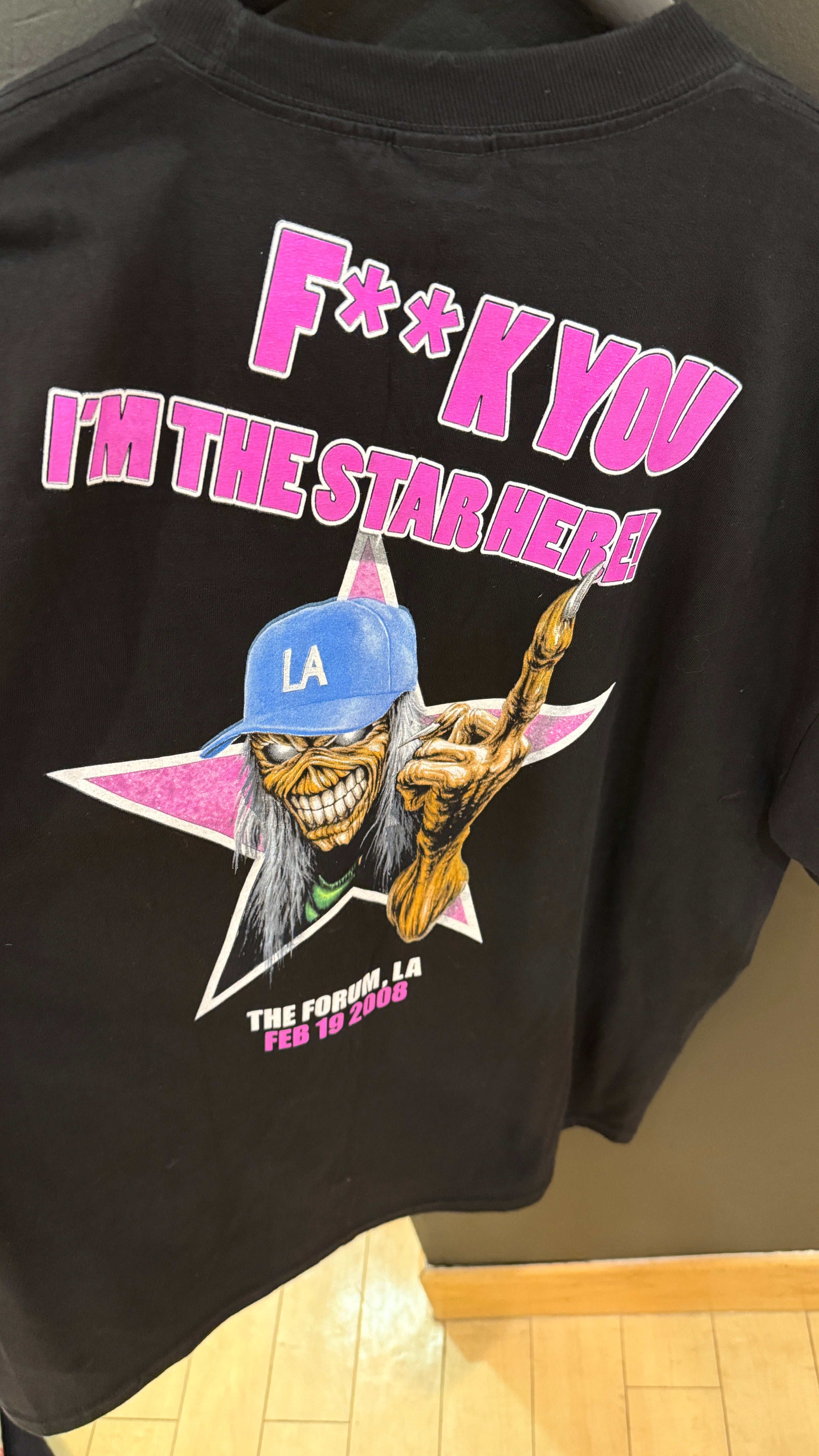 2008 Iron Maiden The Forum LA Tee NWOT Sz XL