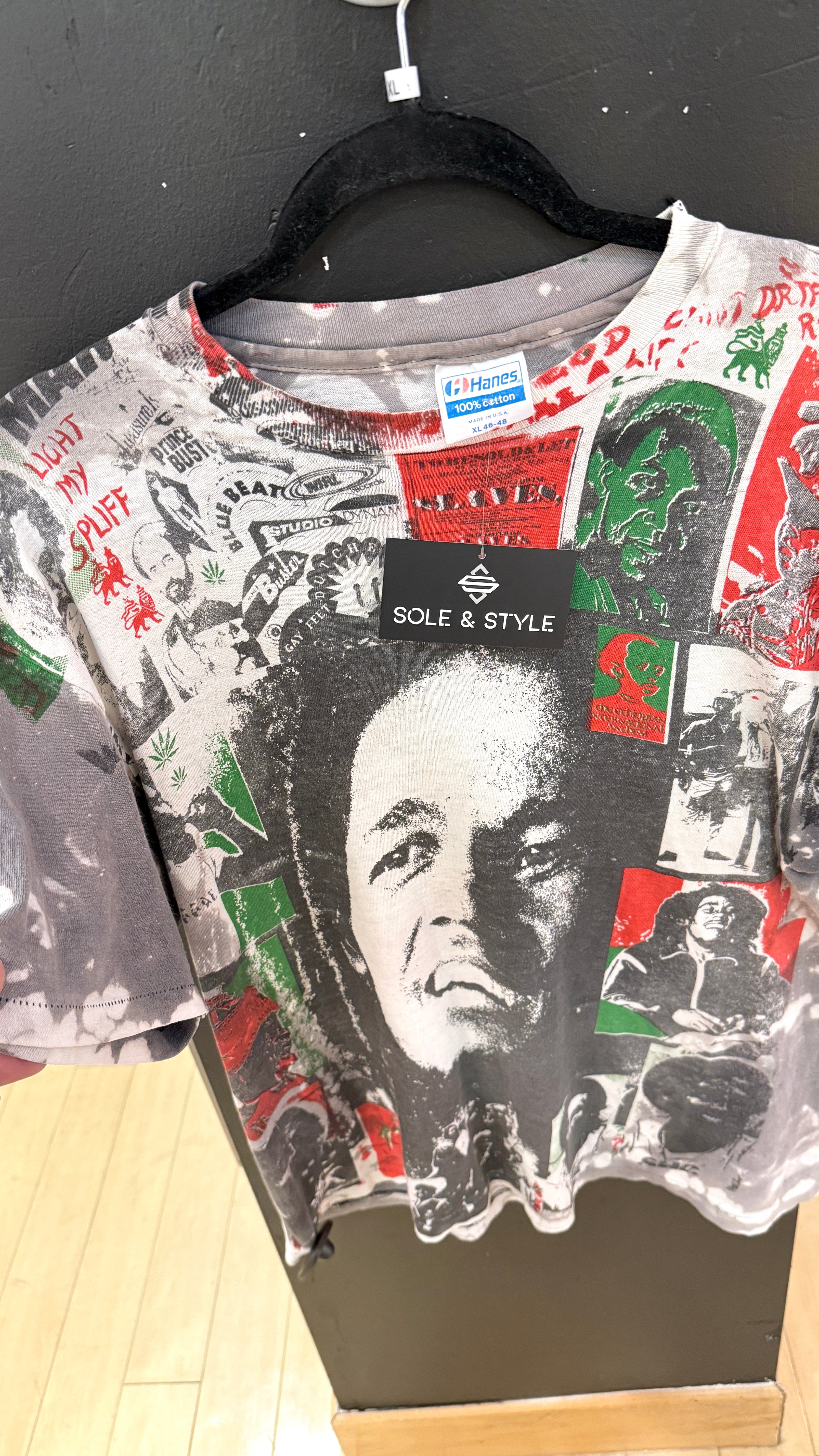 90s Bob Marley Mosquitohead Tee Sz XL