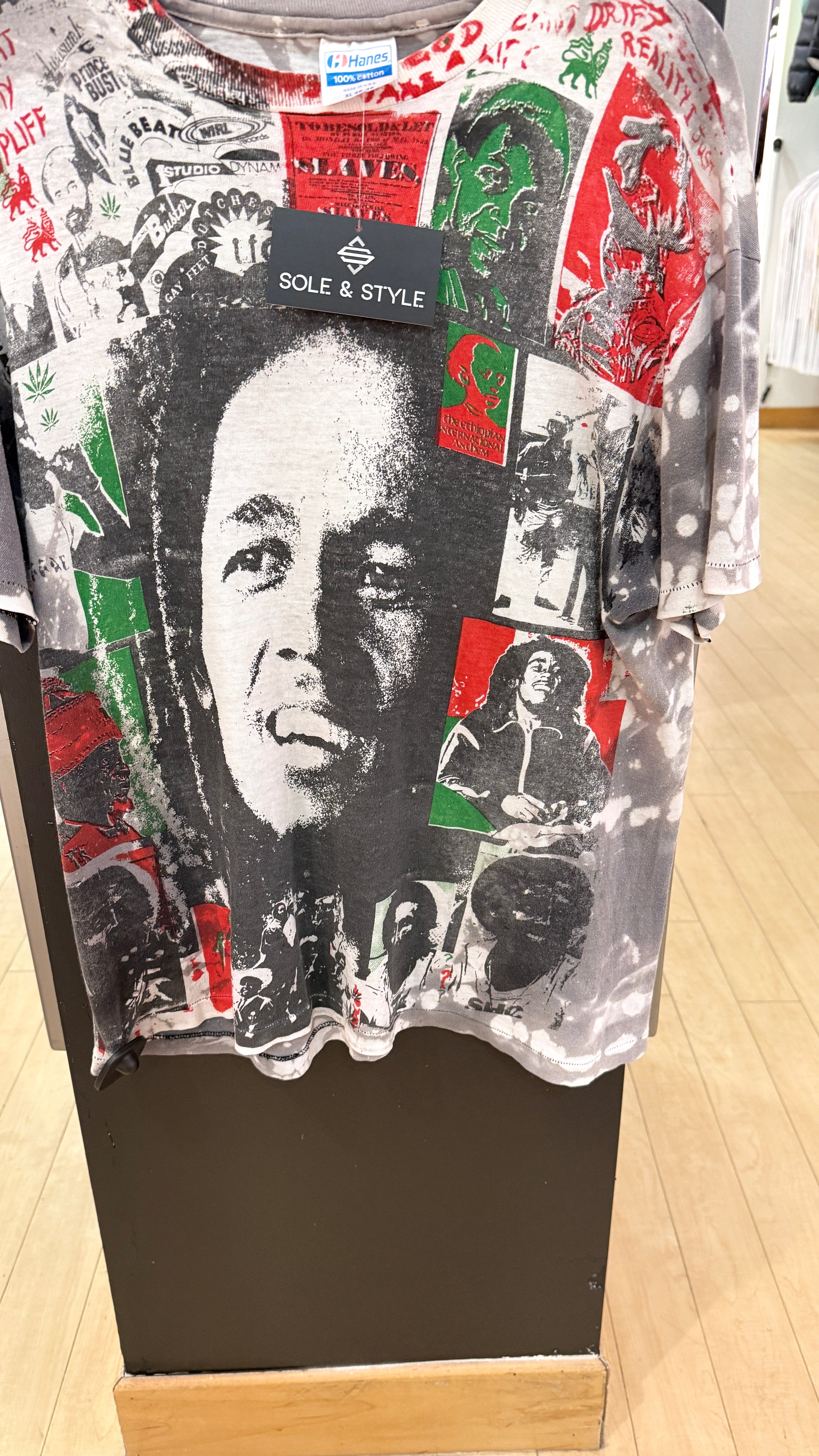 90s Bob Marley Mosquitohead Tee Sz XL