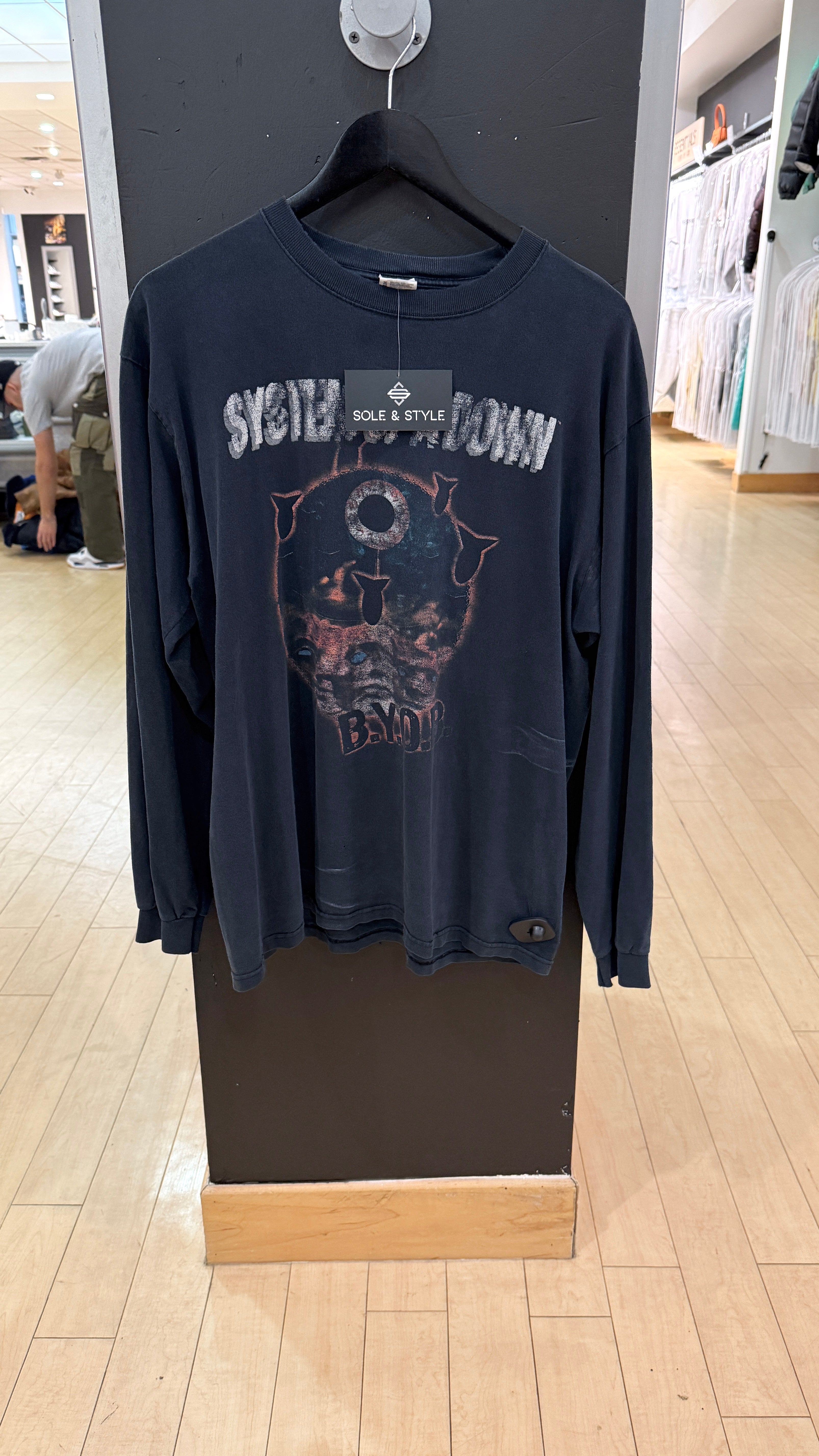 2005 System of a Down BYOB Tour Long Sleeve Tee Sz L