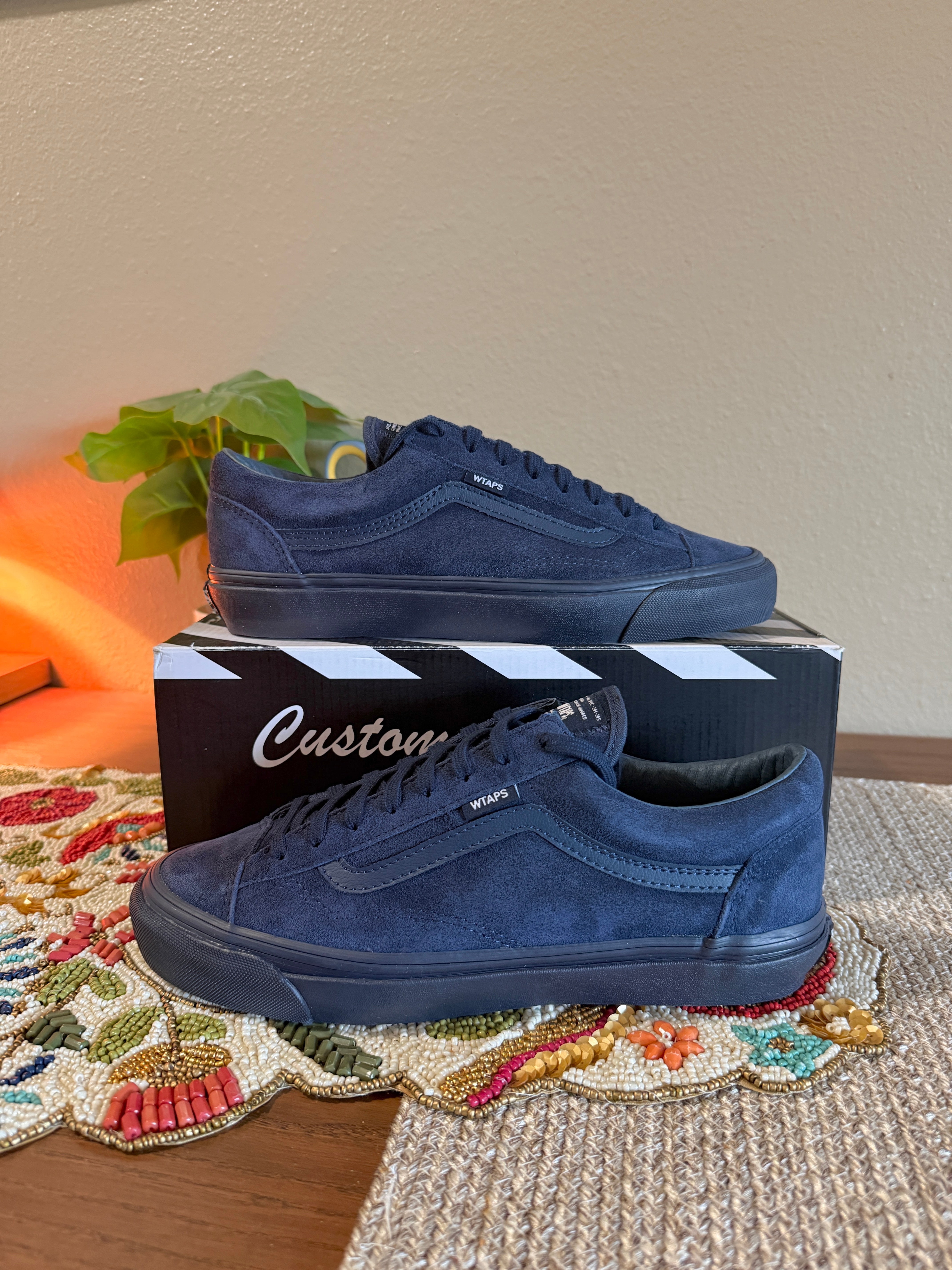 Vans Style 36 LX WTAPS Navy Size 8.5