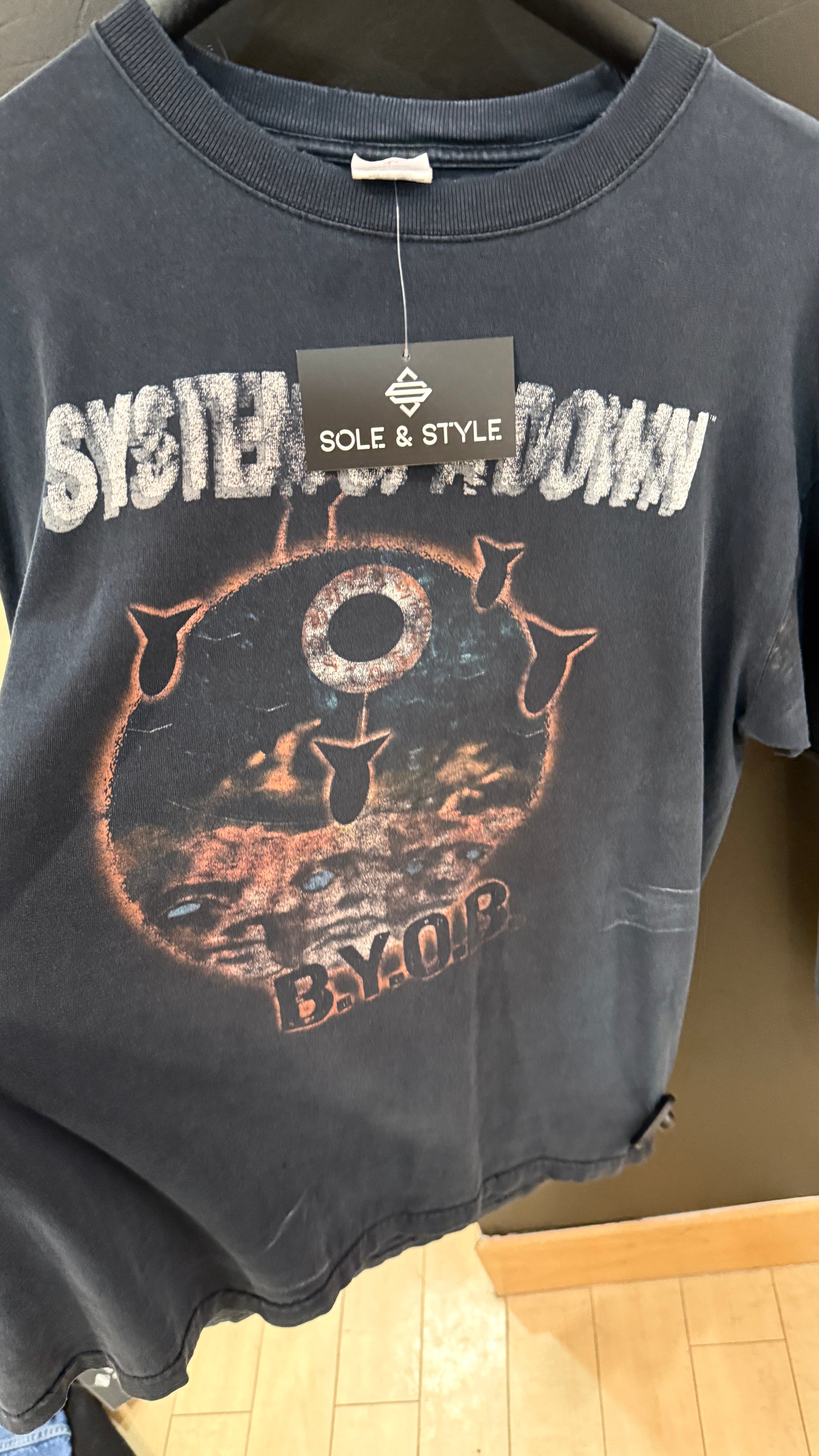 2005 System of a Down BYOB Tour Long Sleeve Tee Sz L