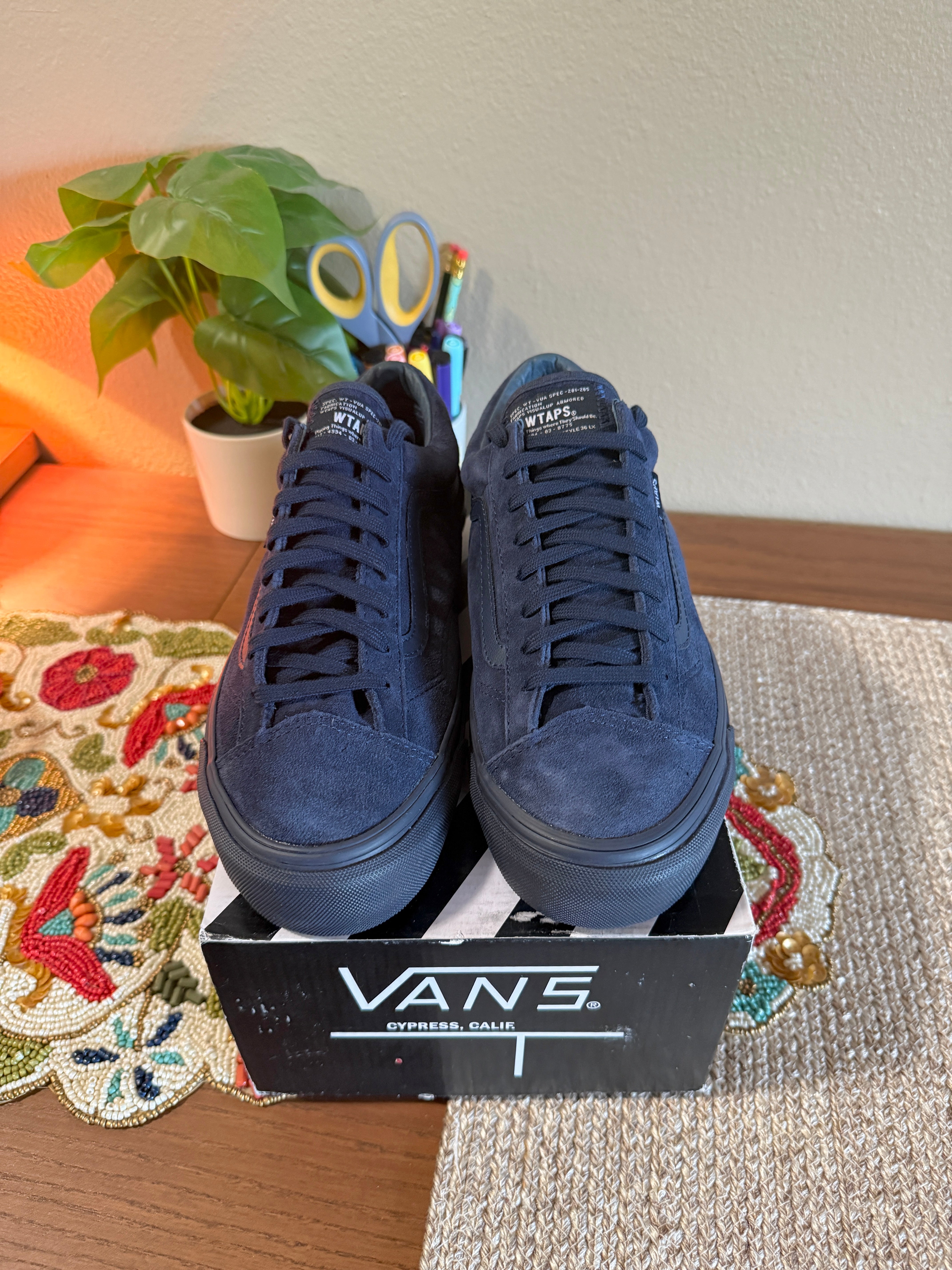 Vans Style 36 LX WTAPS Navy Size 8.5