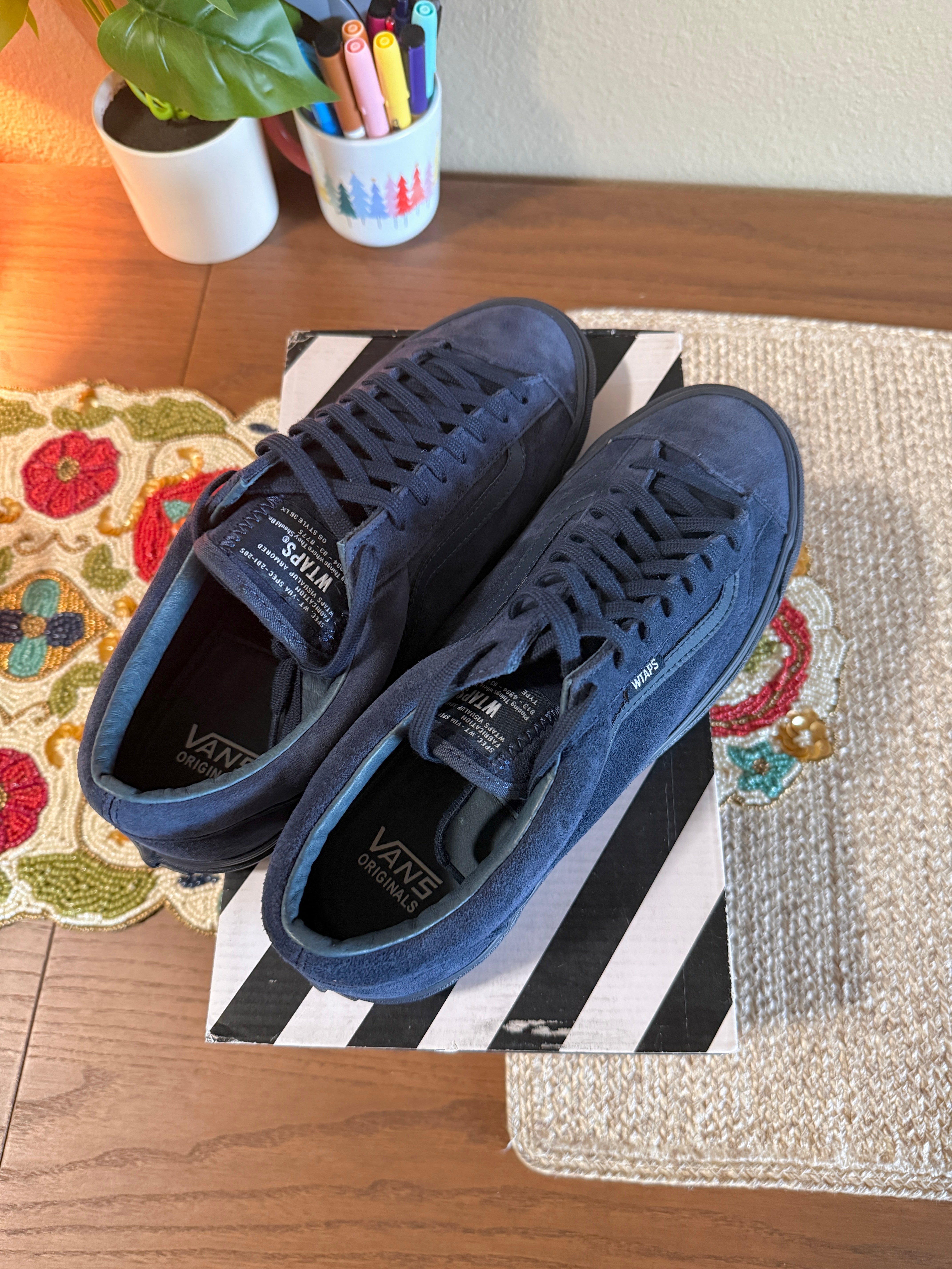 Vans Style 36 LX WTAPS Navy Size 8.5