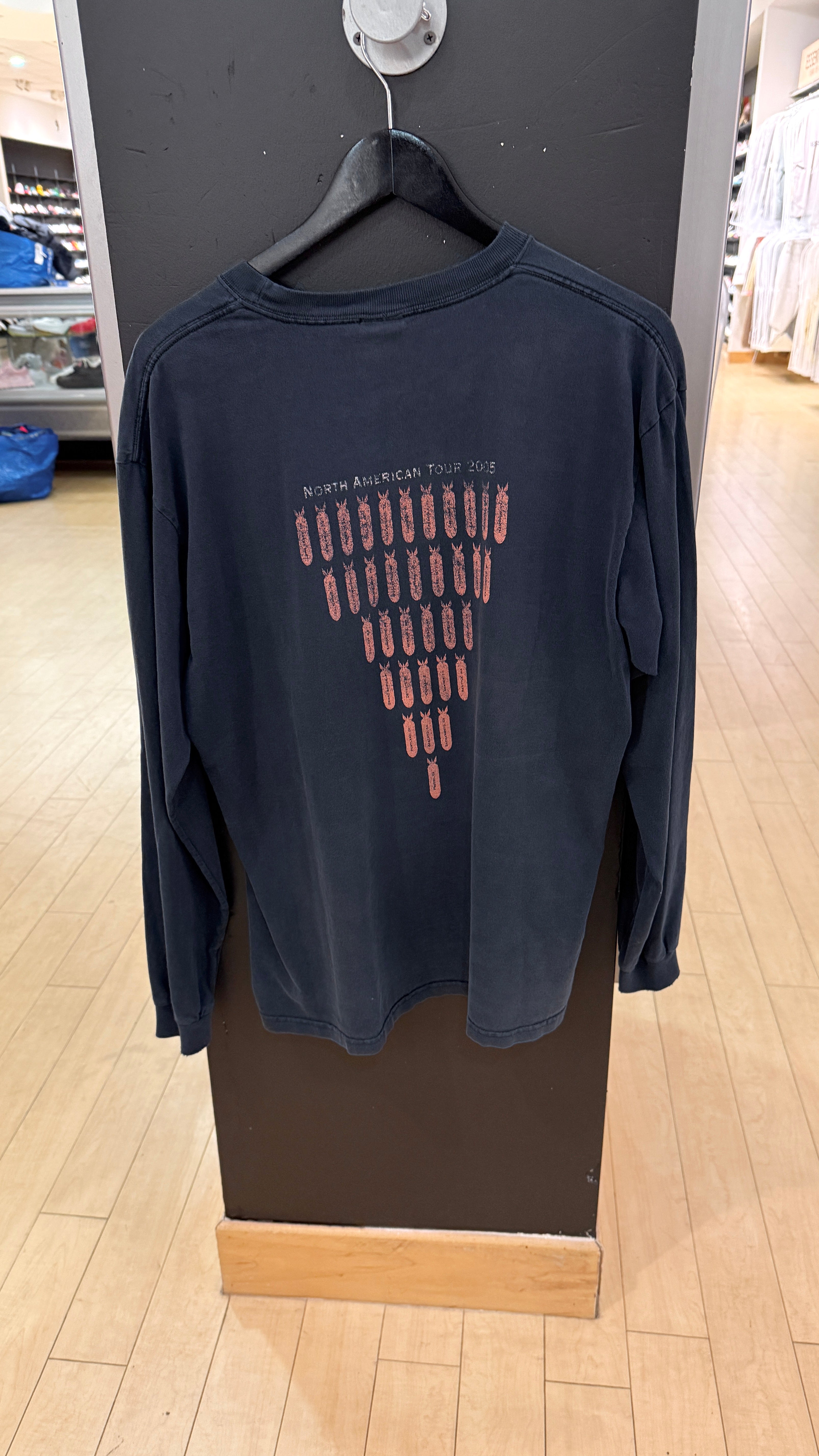 2005 System of a Down BYOB Tour Long Sleeve Tee Sz L