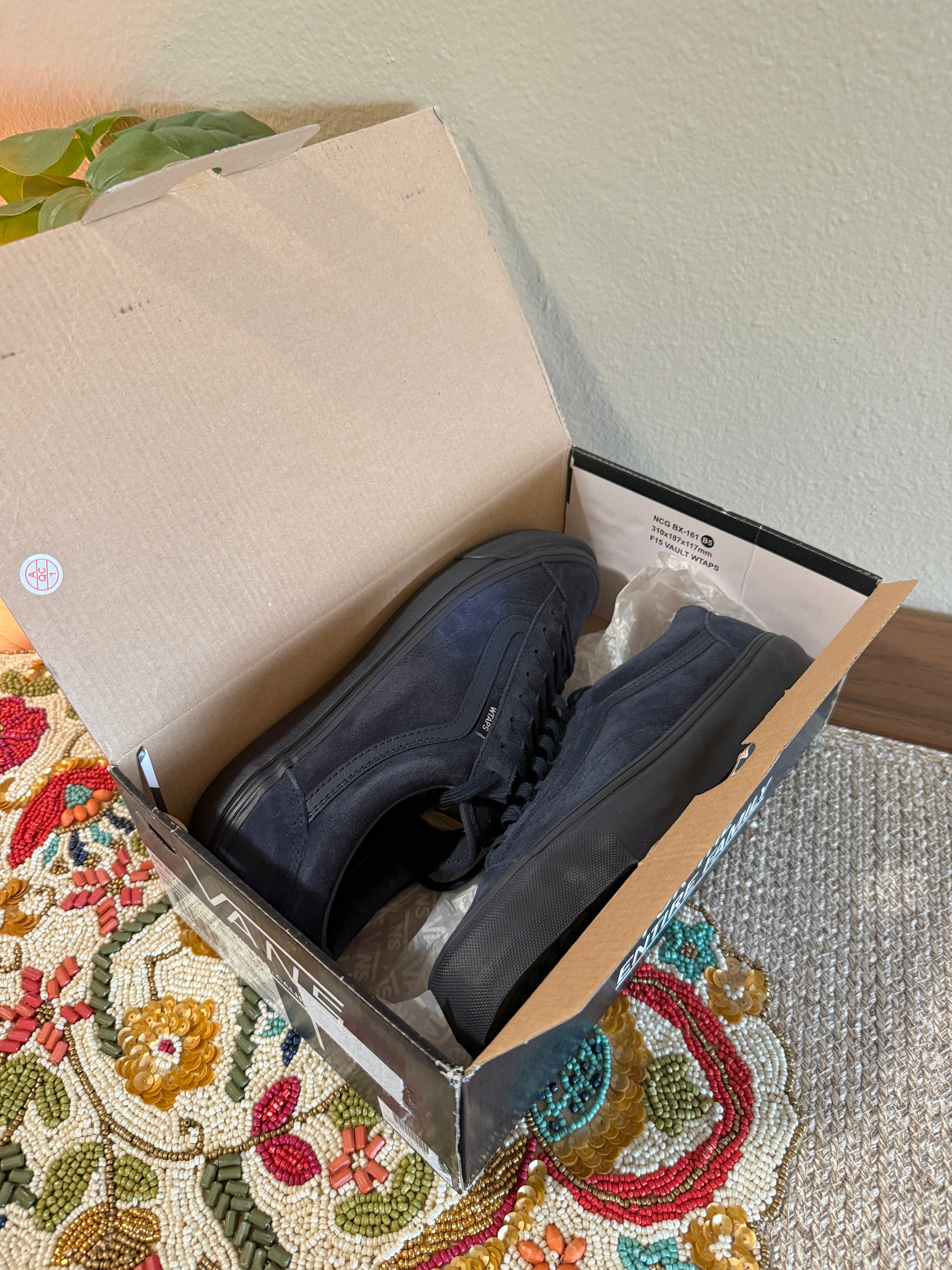 Vans Style 36 LX WTAPS Navy Size 8.5