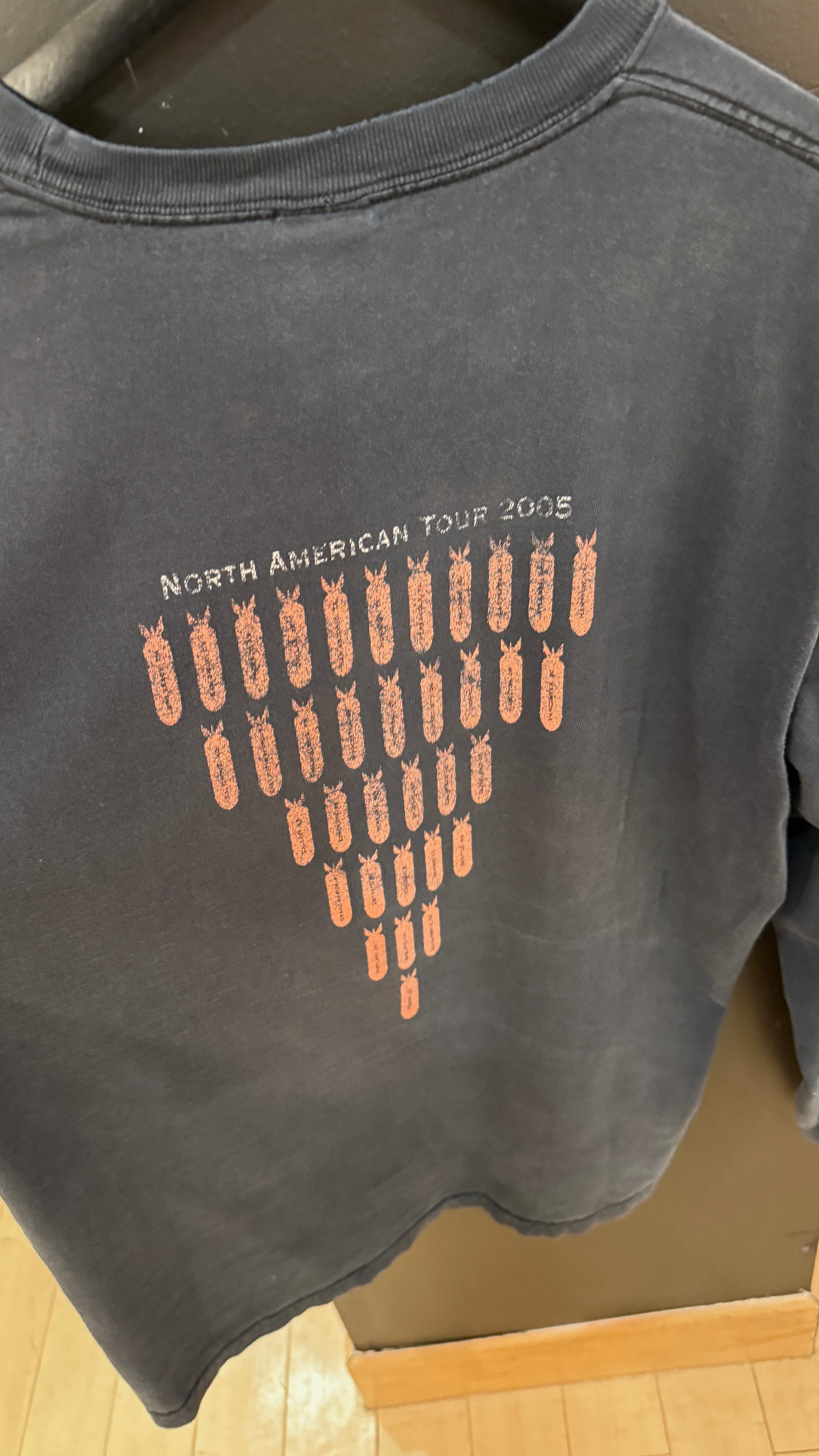 2005 System of a Down BYOB Tour Long Sleeve Tee Sz L