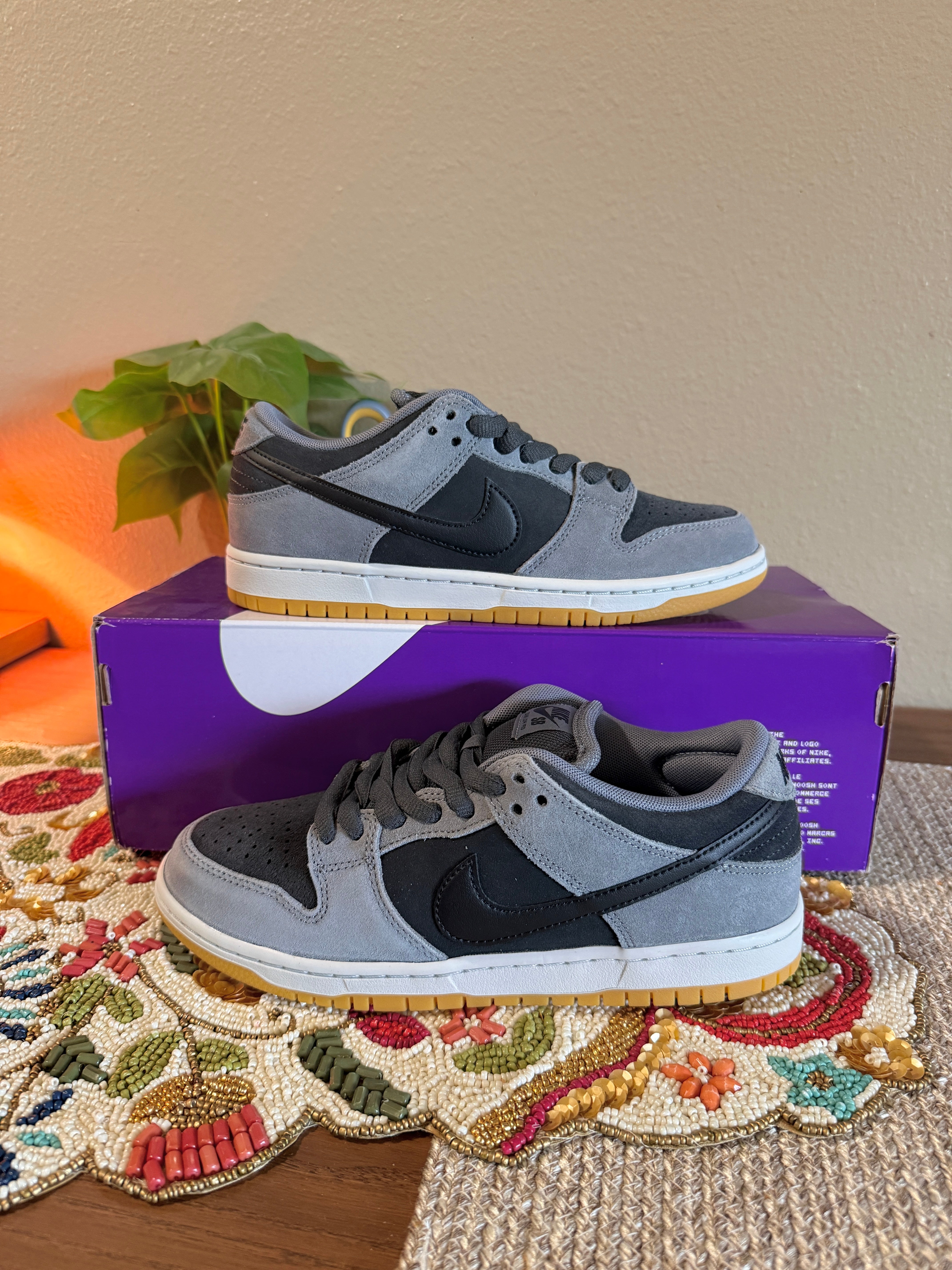 Nike SB Dunk Low Dark Smoke Grey Size 6.5