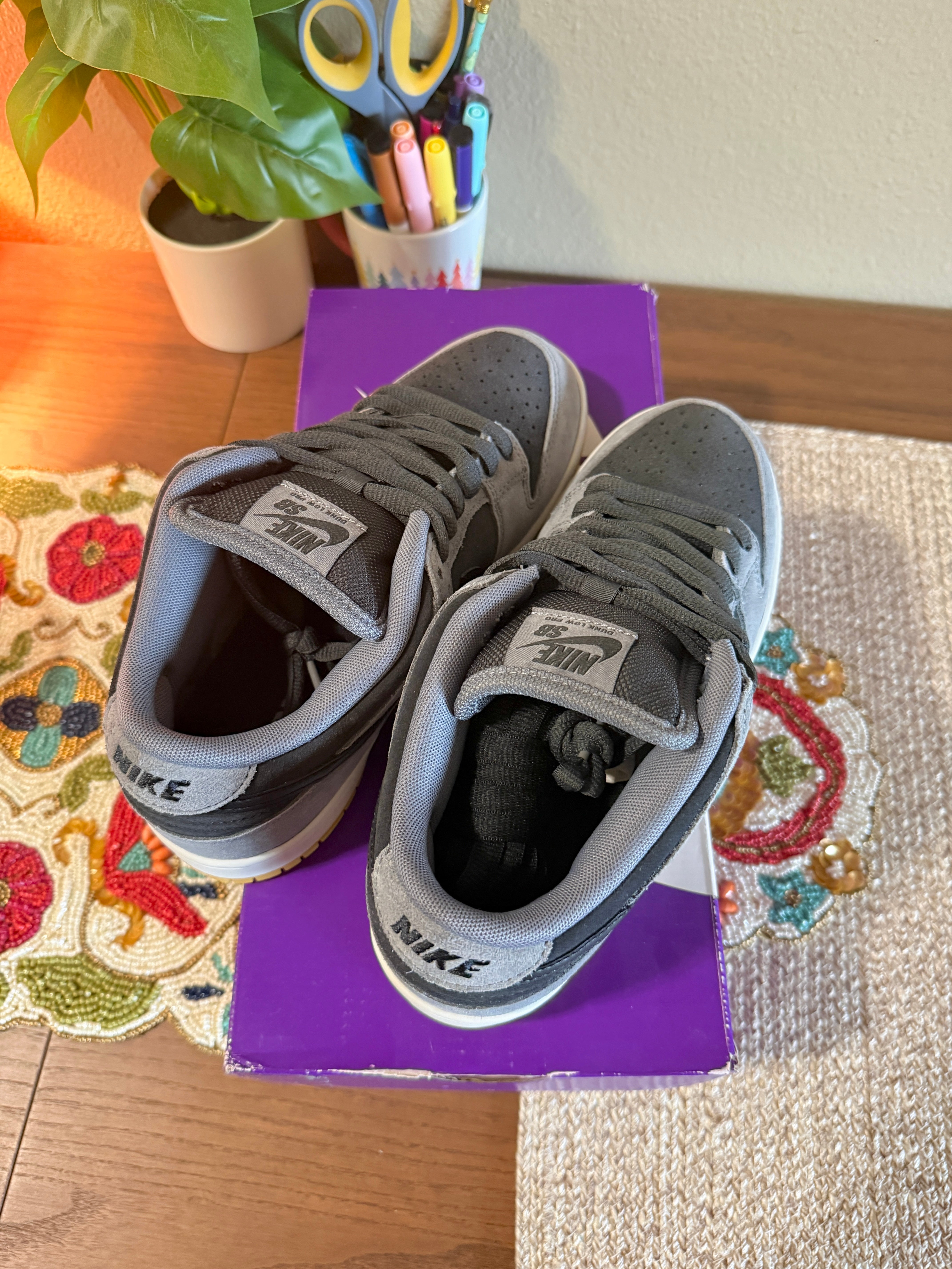 Nike SB Dunk Low Dark Smoke Grey Size 6.5
