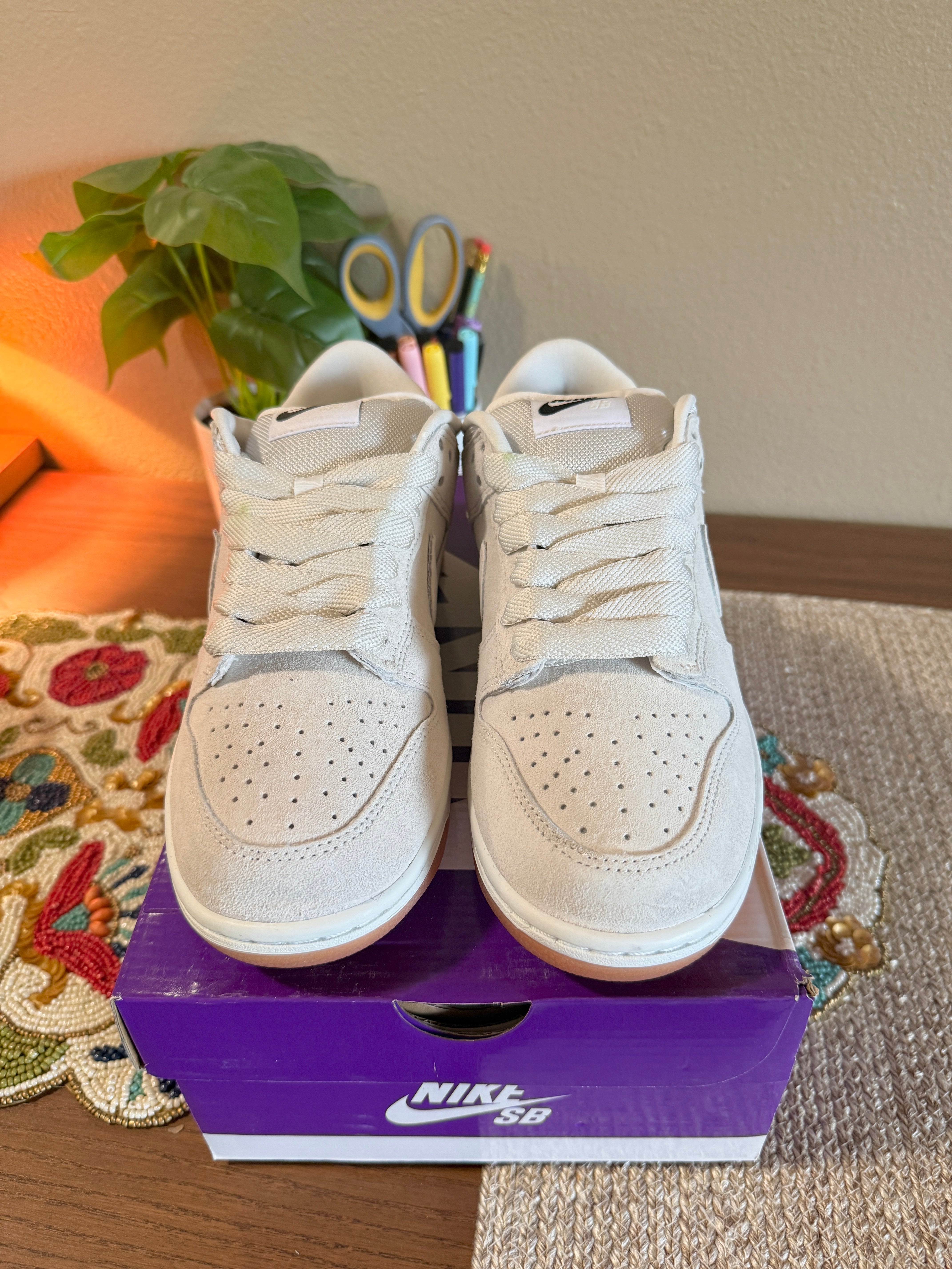 Nike SB Dunk Low Pro B Pale Ivory Size 8