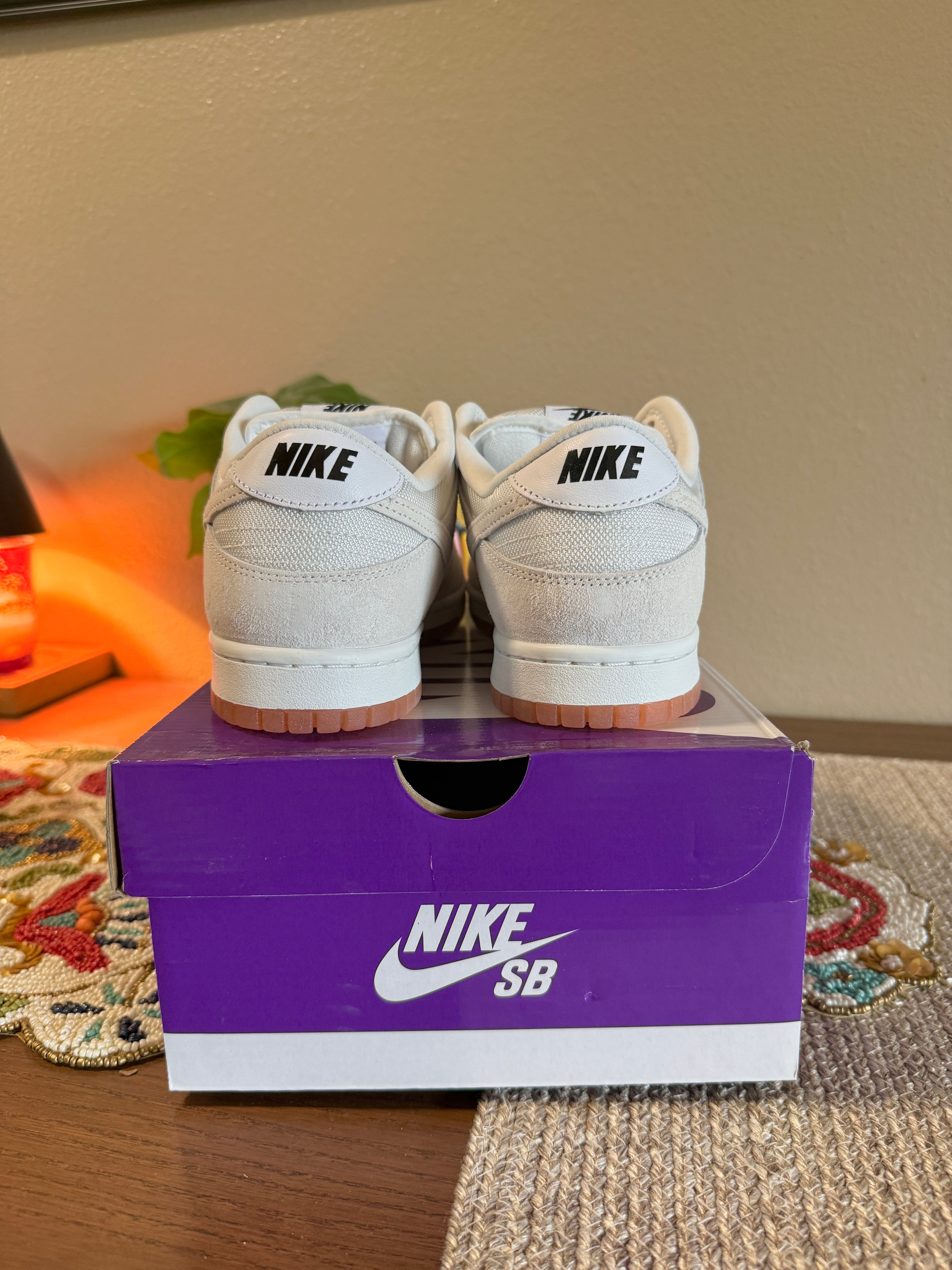 Nike SB Dunk Low Pro B Pale Ivory Size 8
