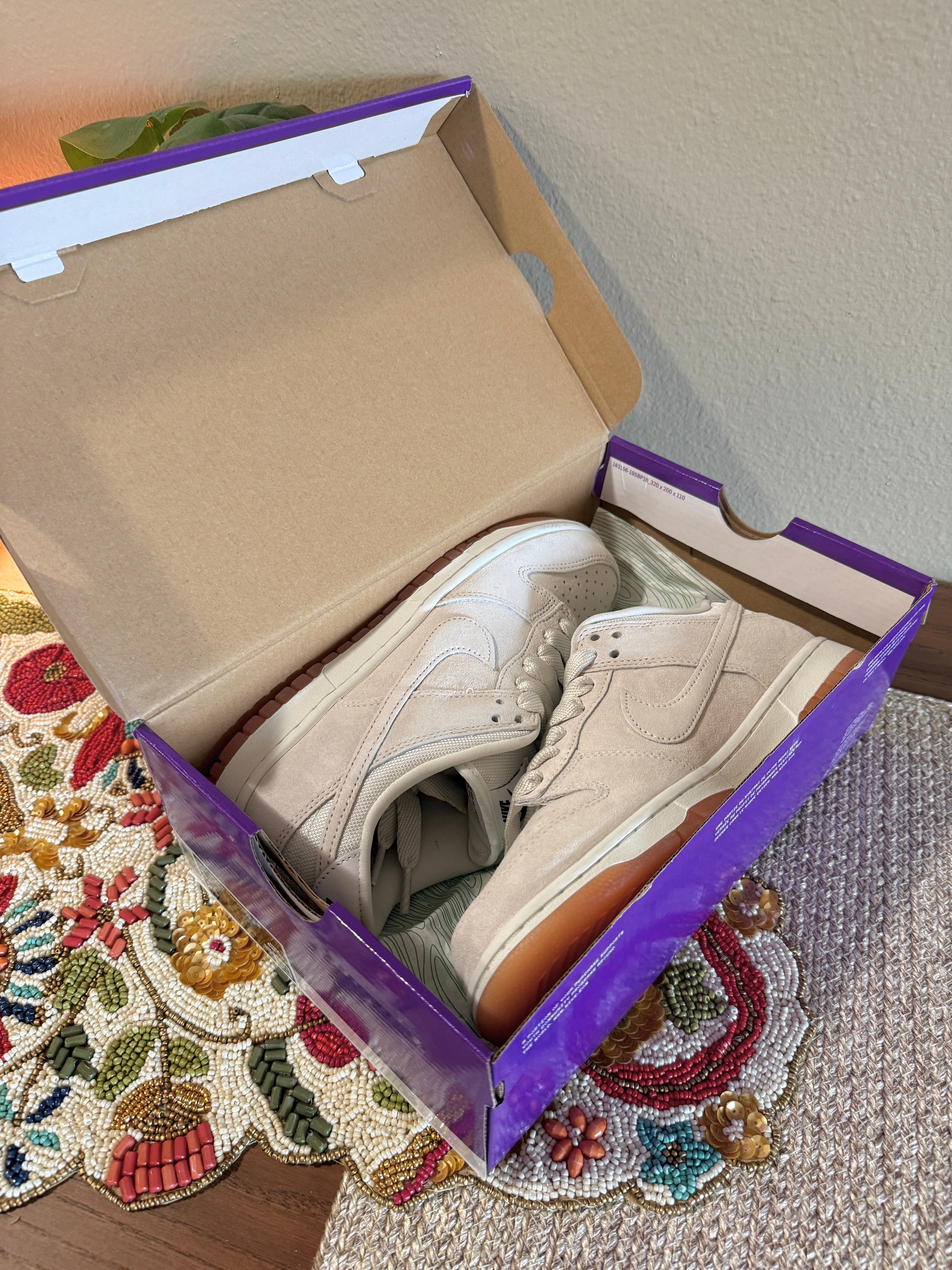 Nike SB Dunk Low Pro B Pale Ivory Size 8