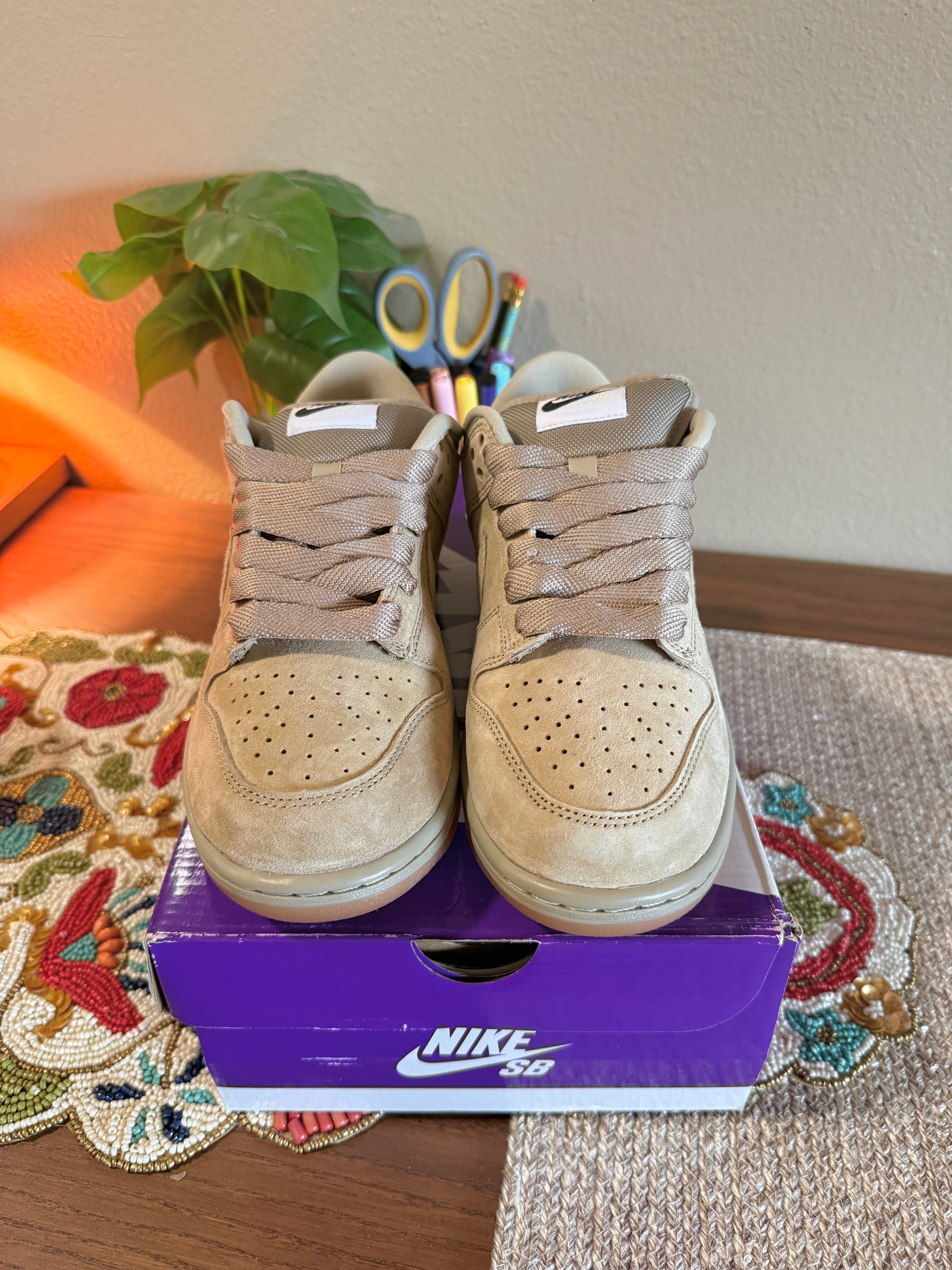 Nike SB Dunk Low Pro B Parachute Beige Size 8
