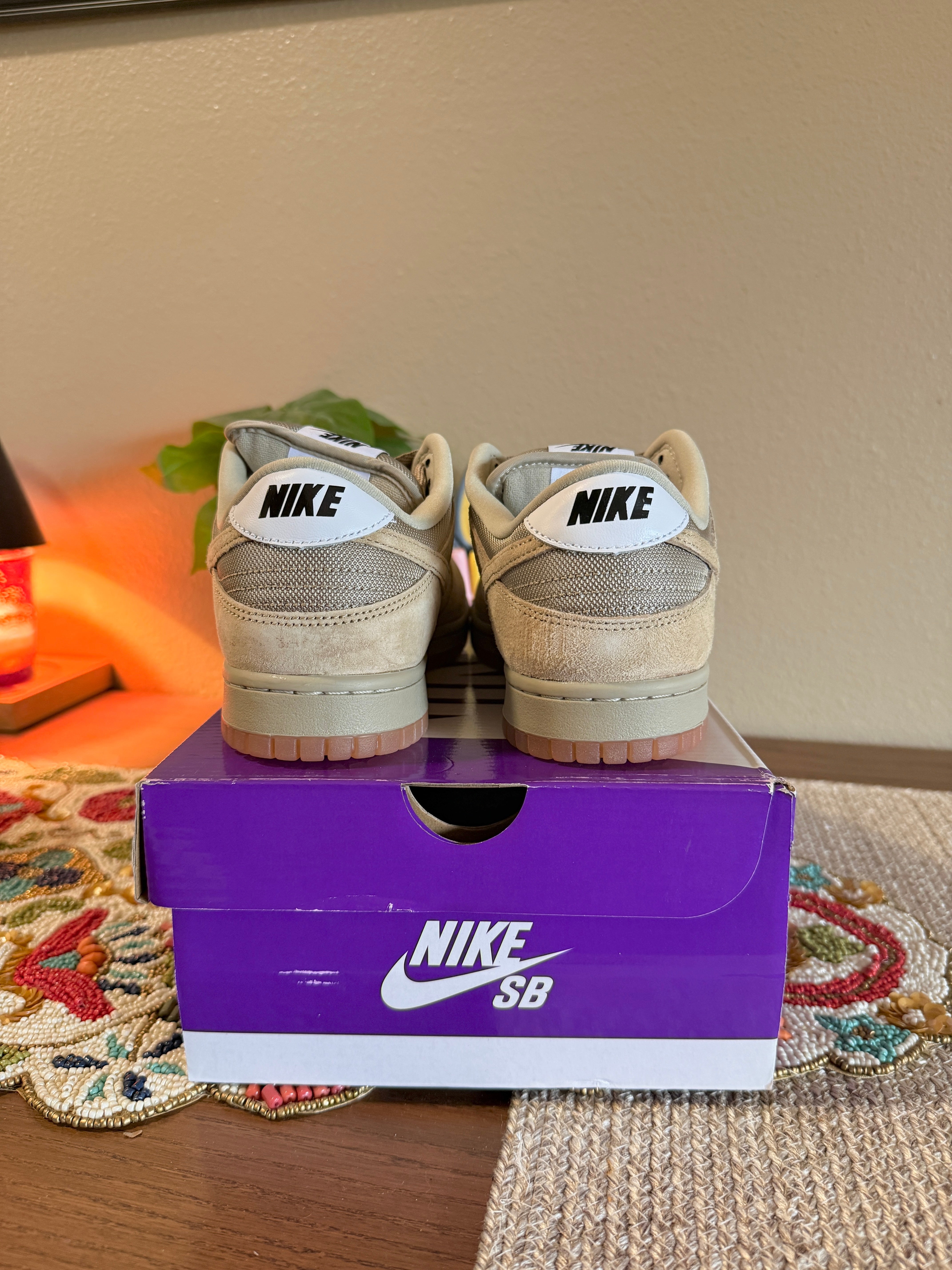 Nike SB Dunk Low Pro B Parachute Beige Size 8