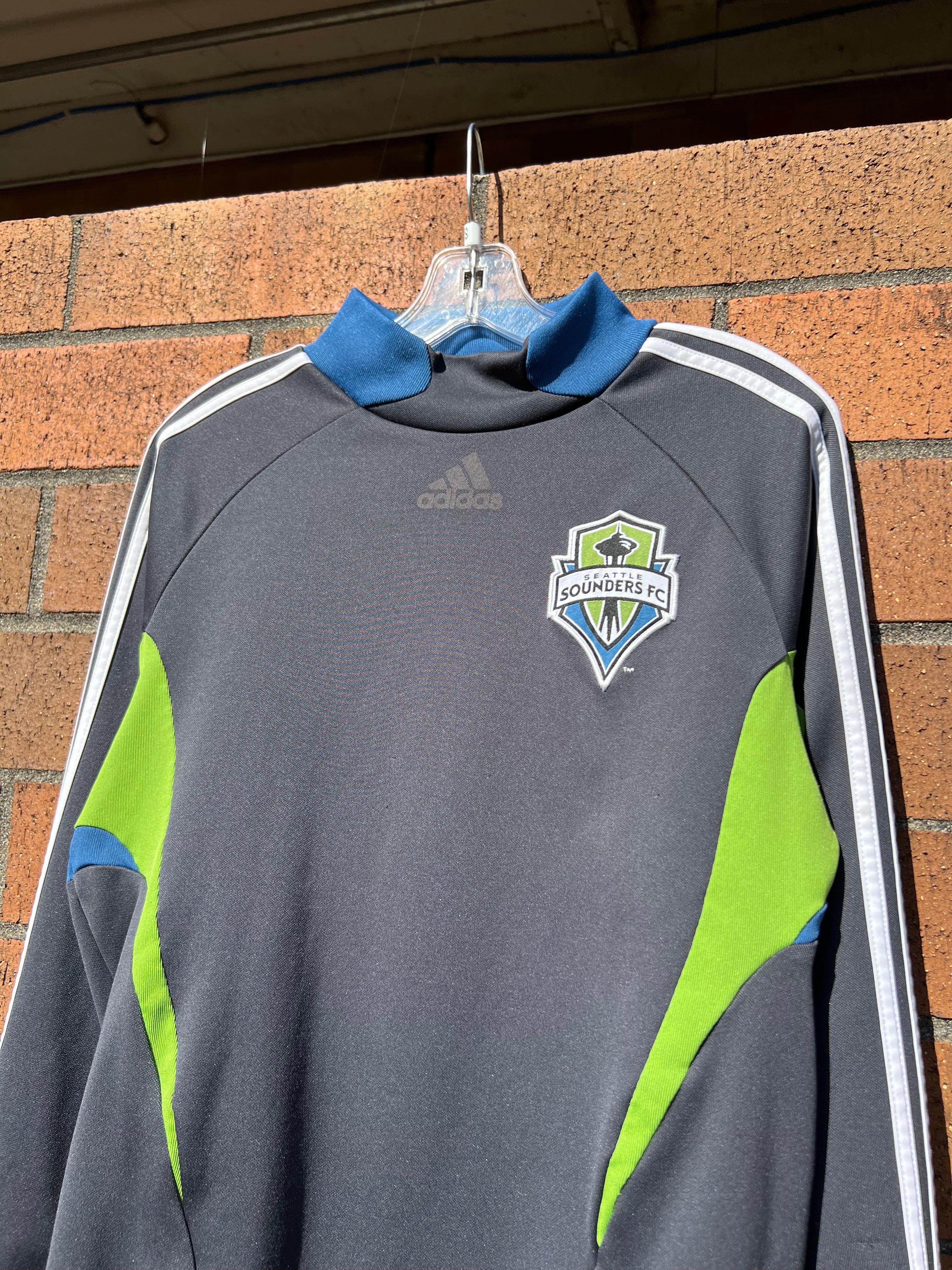 2008 Adidas Seattle Sounders Long Sleeve Top S