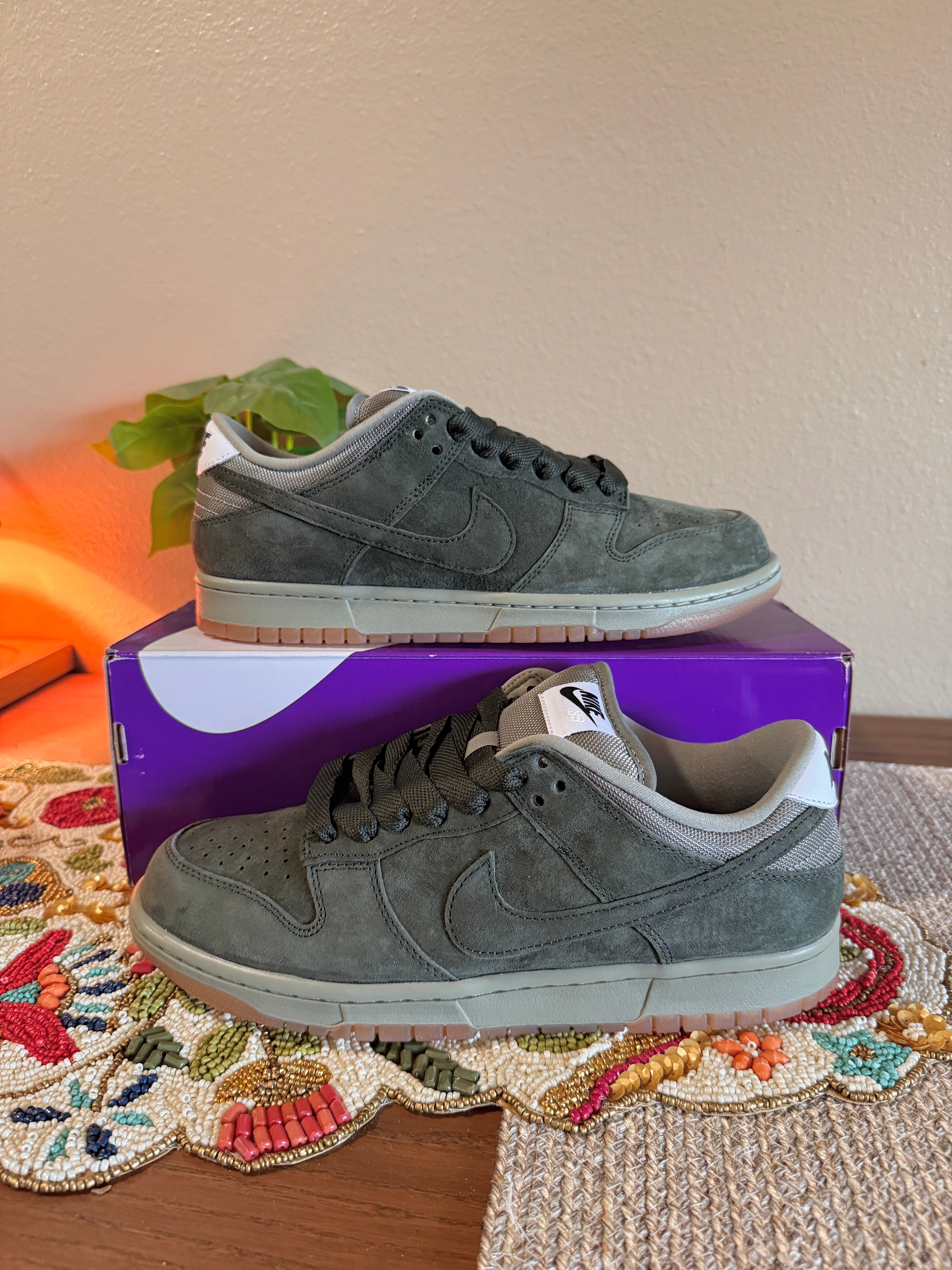 Nike SB Dunk Low Pro B Sequoia Size 10