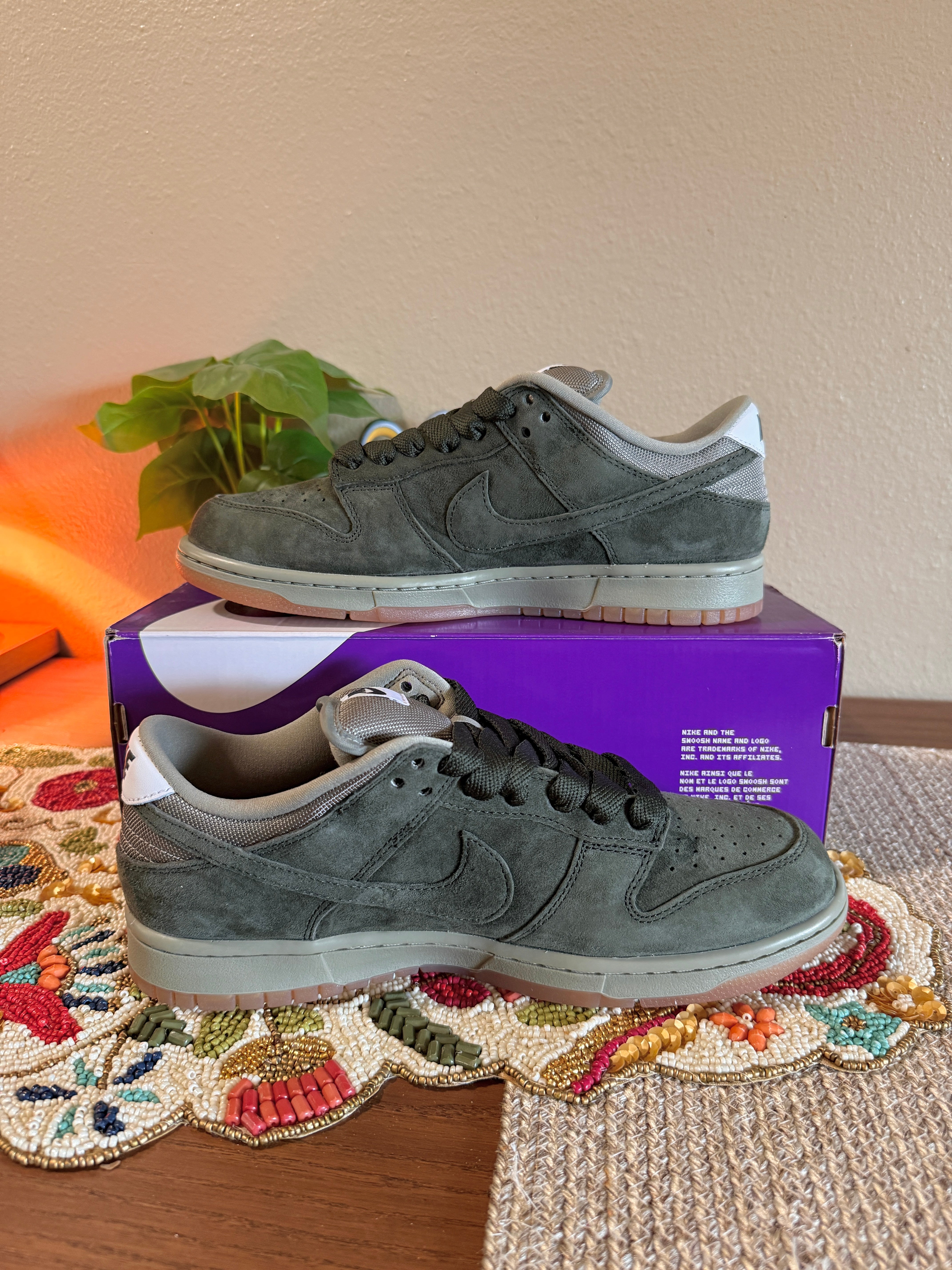 Nike SB Dunk Low Pro B Sequoia Size 10