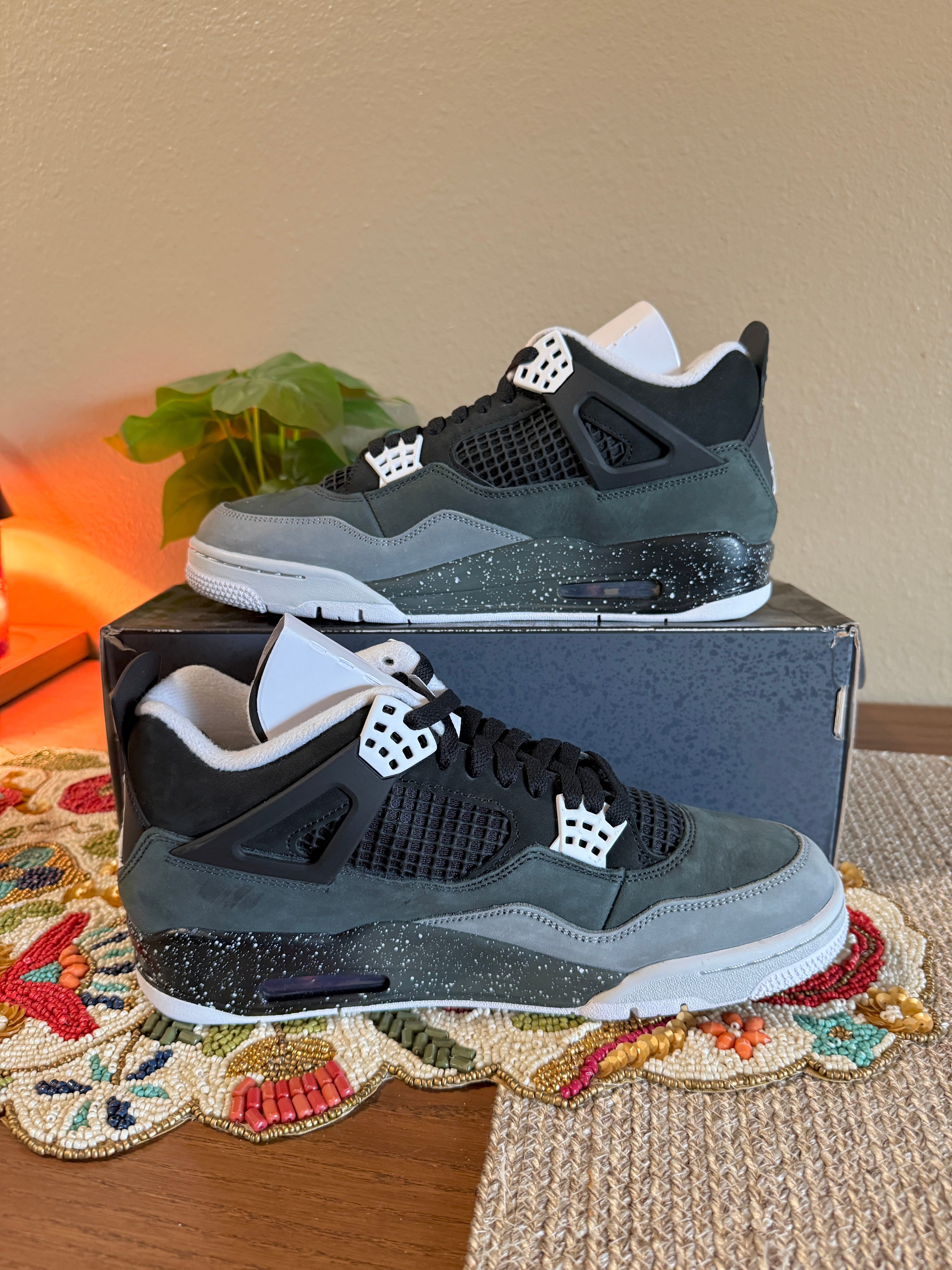 Jordan 4 Retro Fear (2024) Size 10