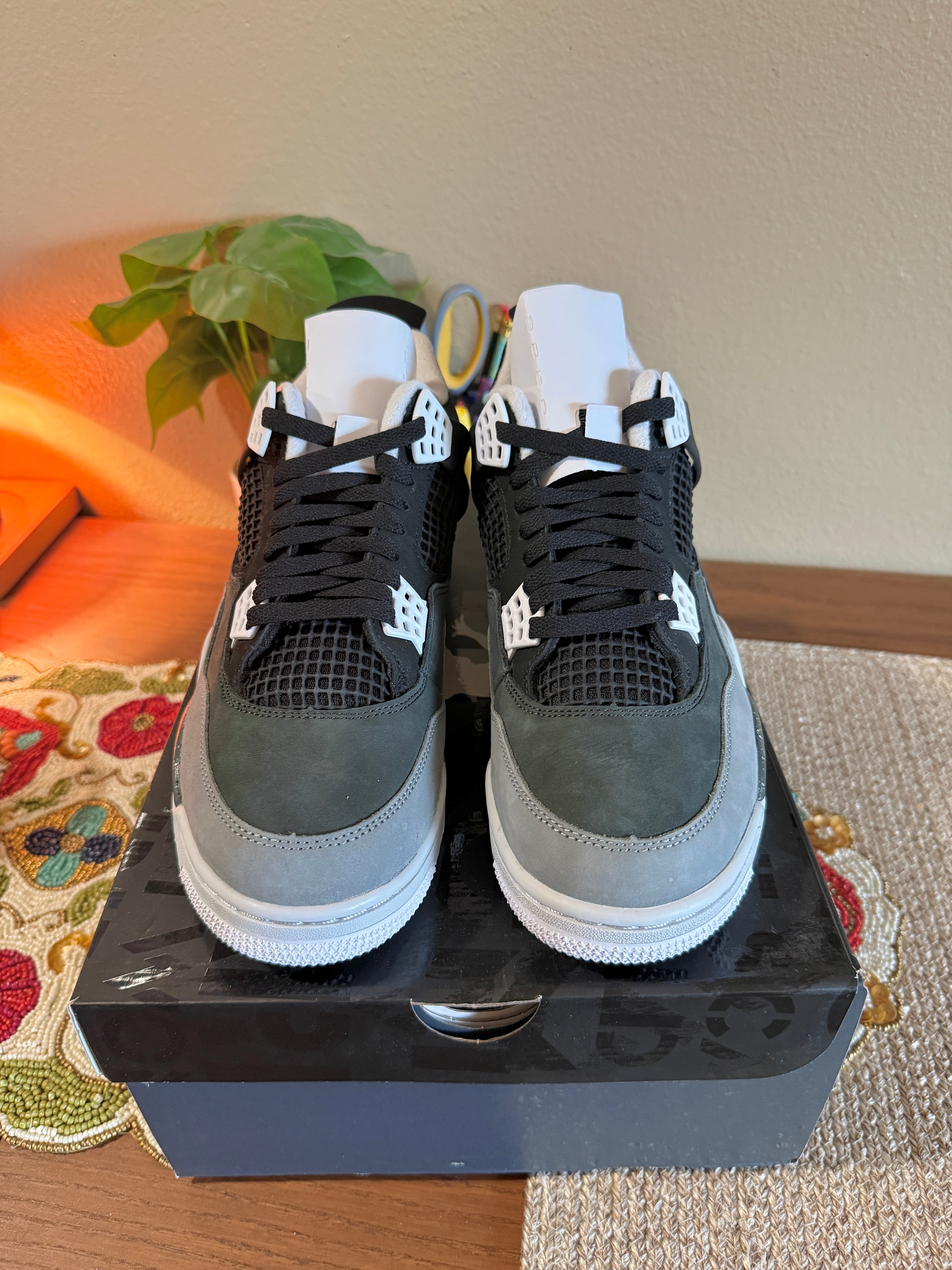 Jordan 4 Retro Fear (2024) Size 10