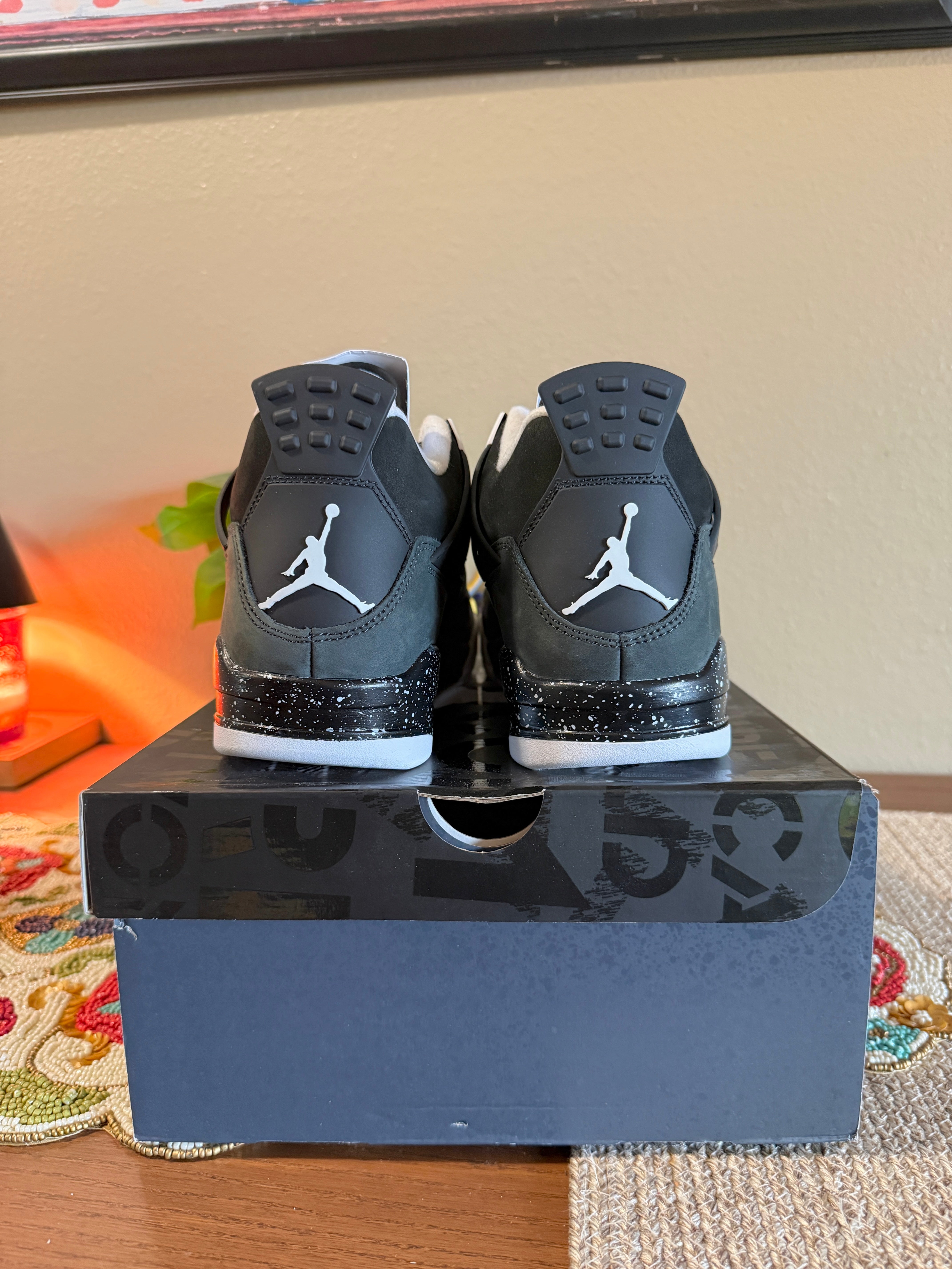 Jordan 4 Retro Fear (2024) Size 10