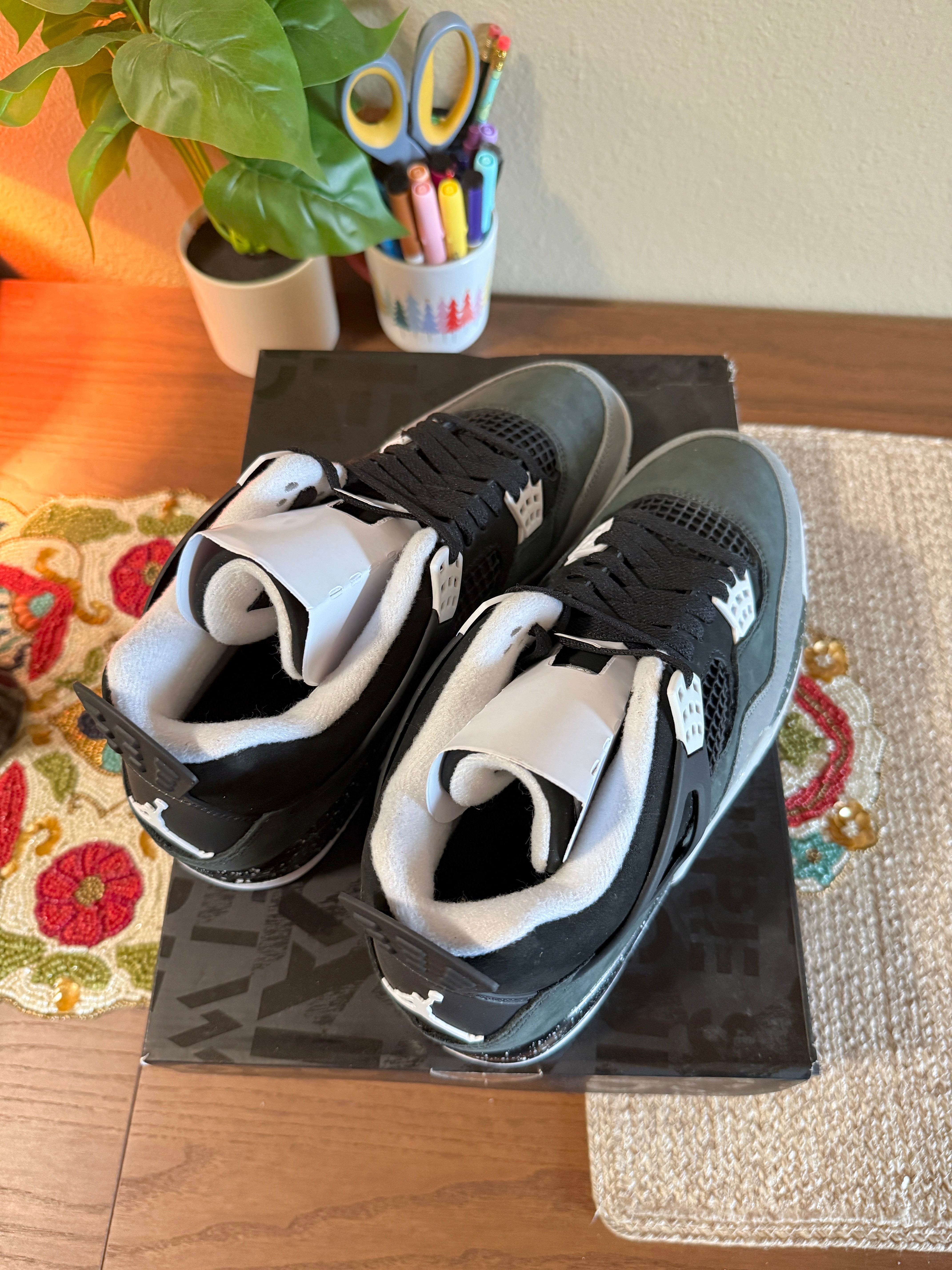 Jordan 4 Retro Fear (2024) Size 10
