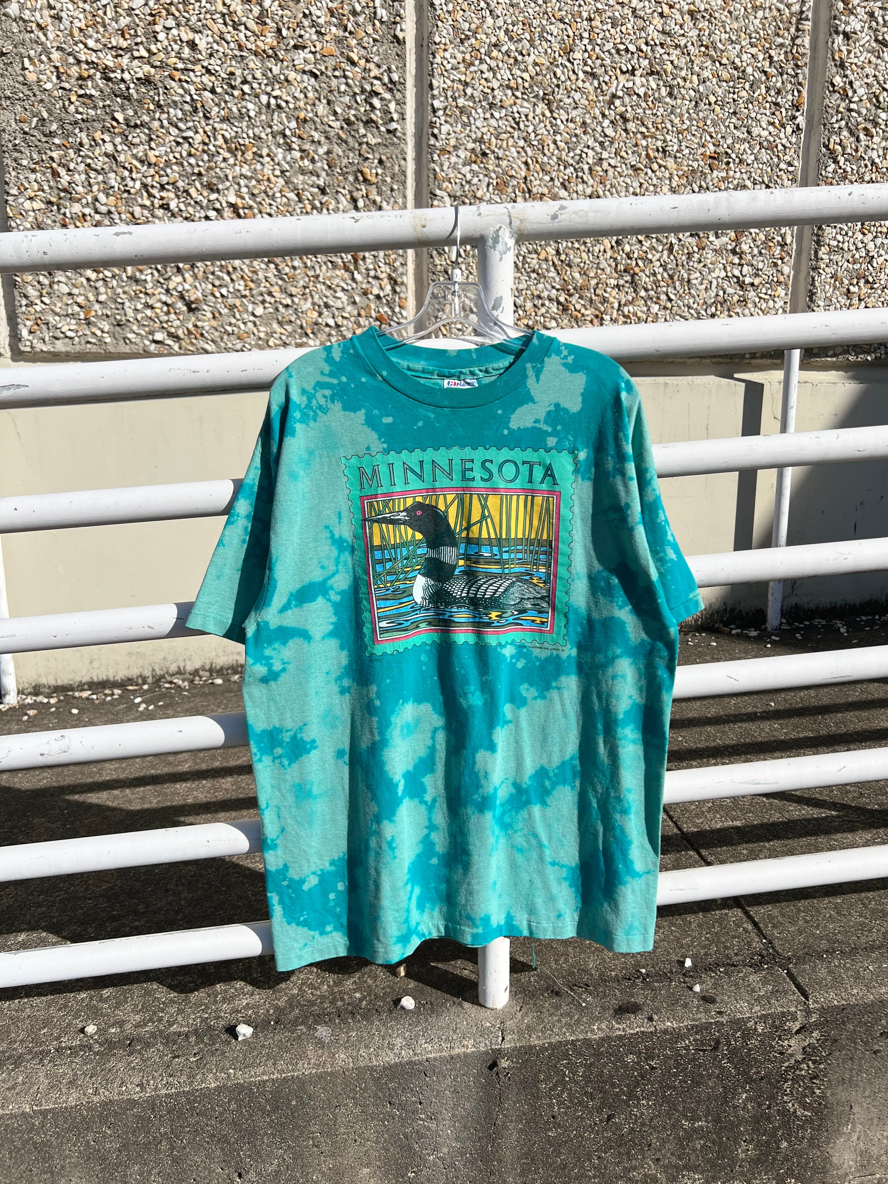 1997 Minnnesota Duck Tie Dye Tee XL