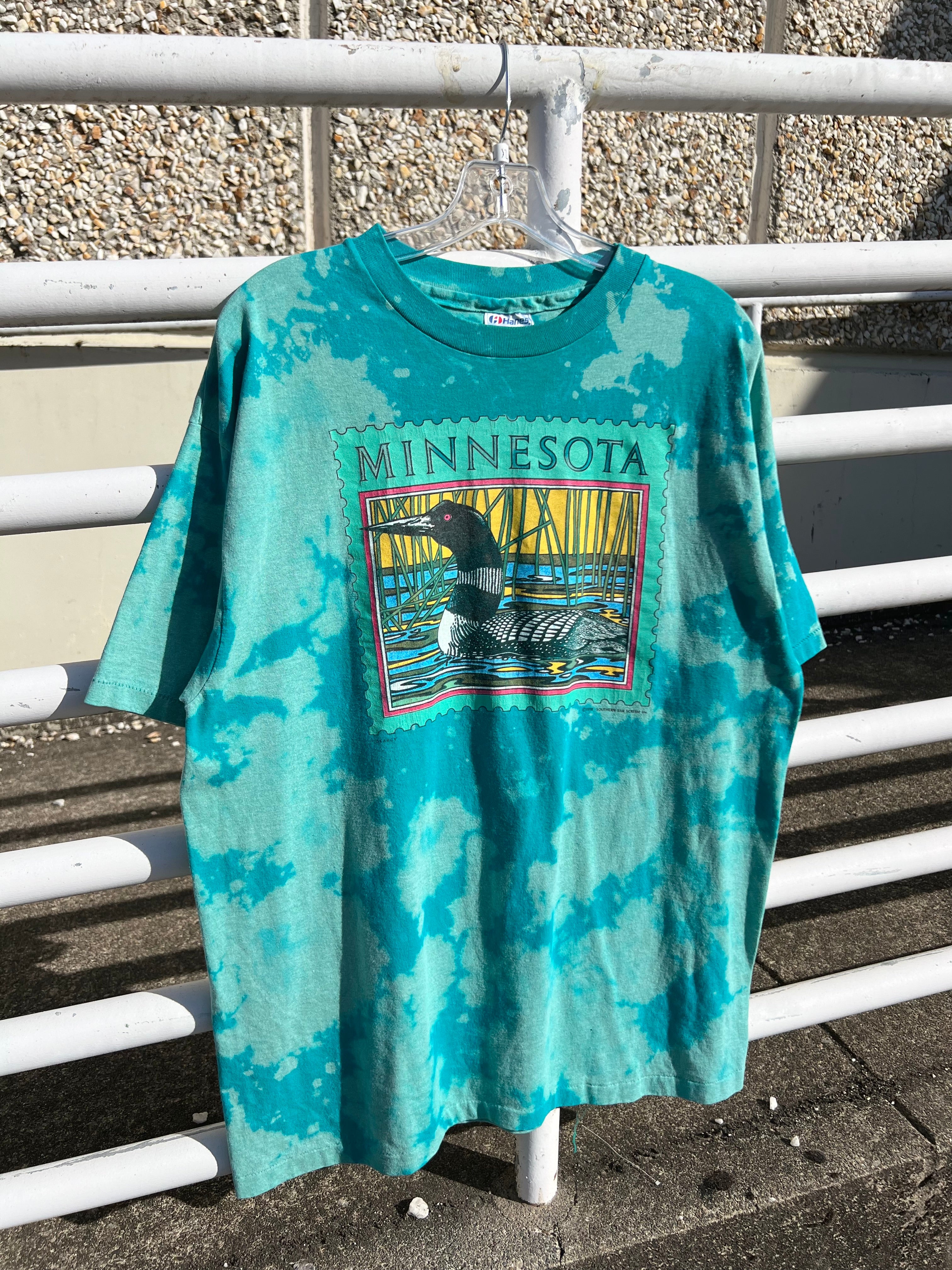 1997 Minnnesota Duck Tie Dye Tee XL