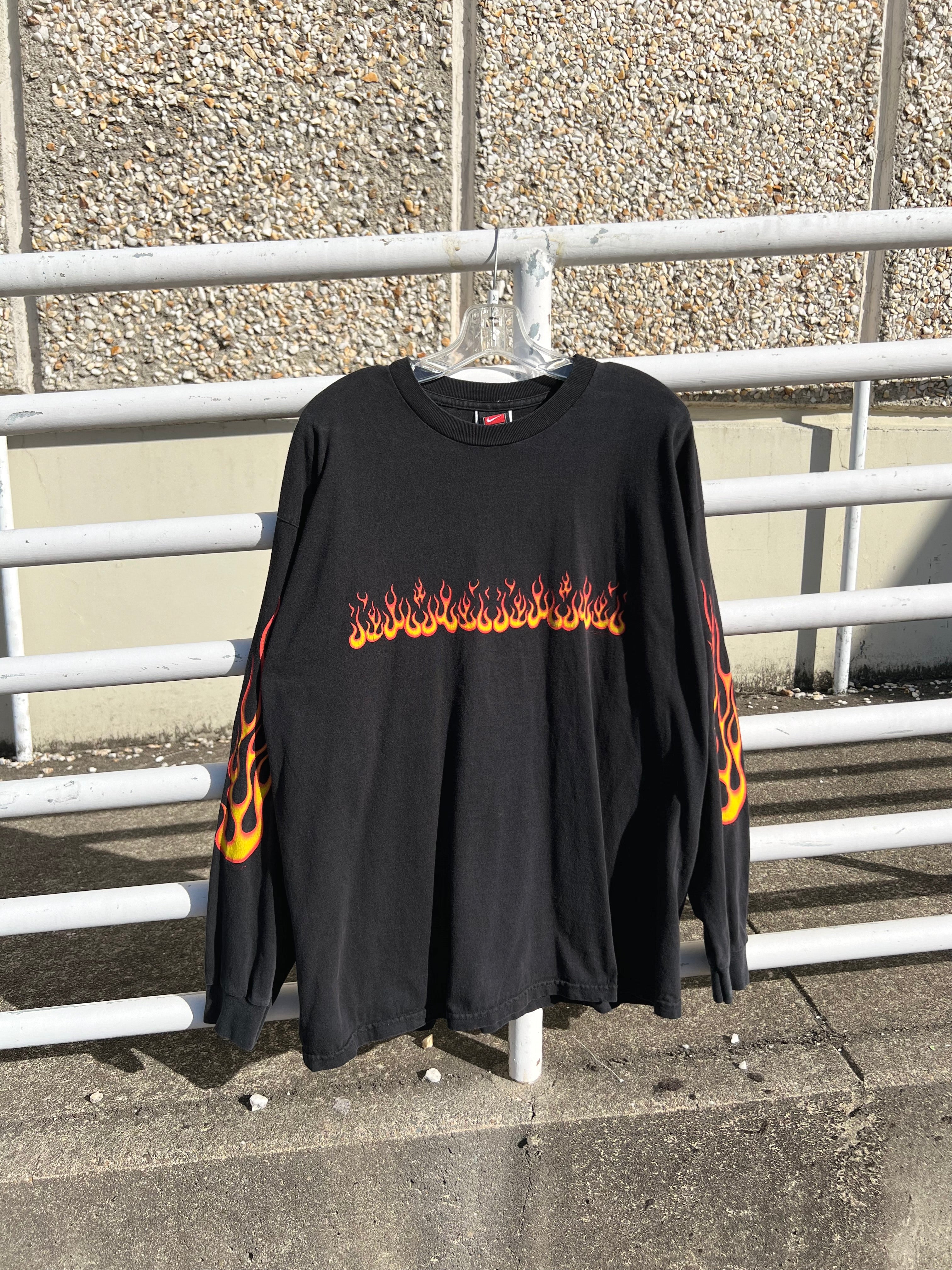 Y2K Nike Air Bakin Long Sleeve Tee XL