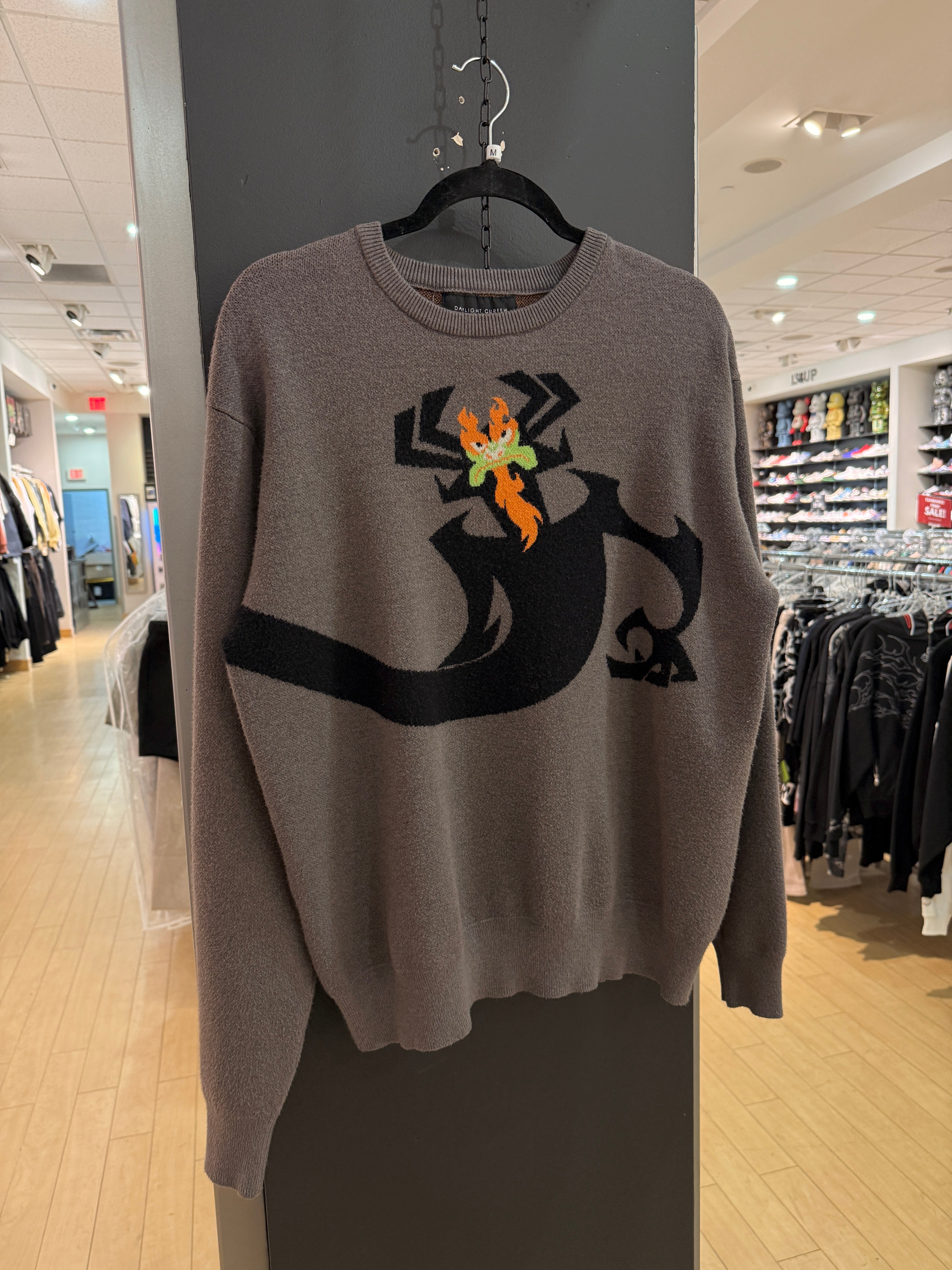 Daylight Curfew Aku Samurai Jack Sweater Size M