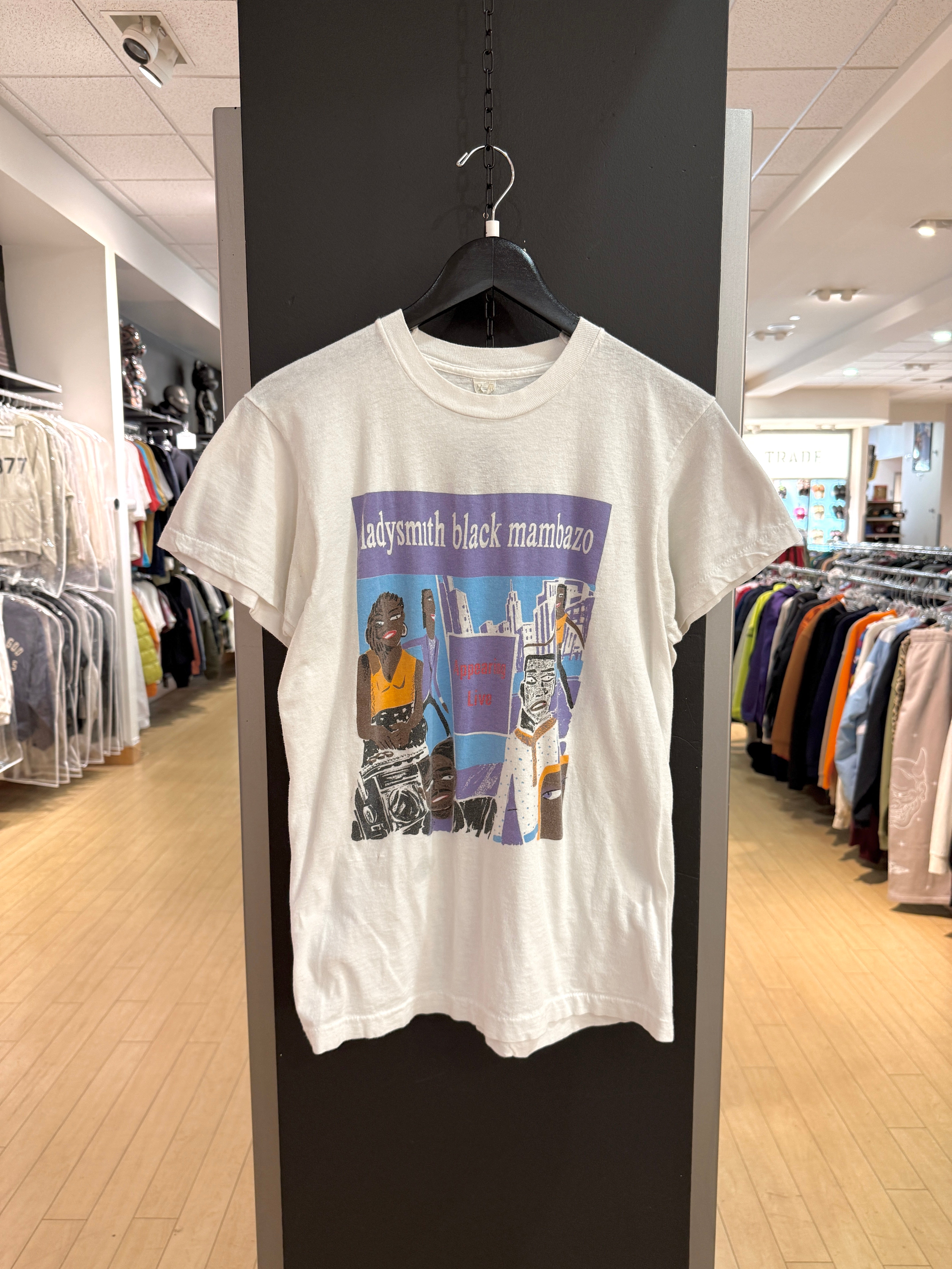 80s Ladysmith Black Mambazo Jazz Tour Tee Size L