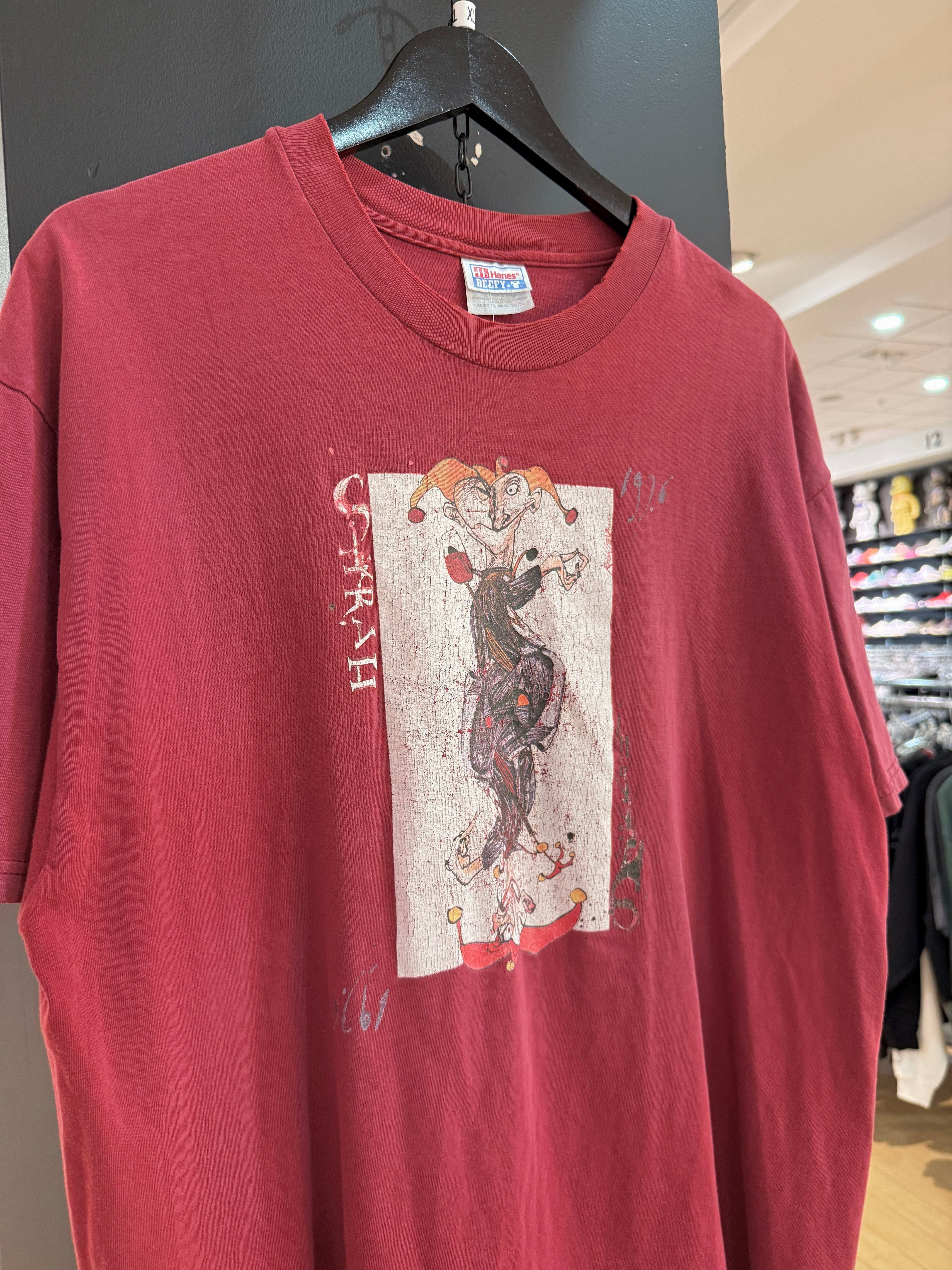 90s Ralph Steadman Blagueur Wine Tee Size XL