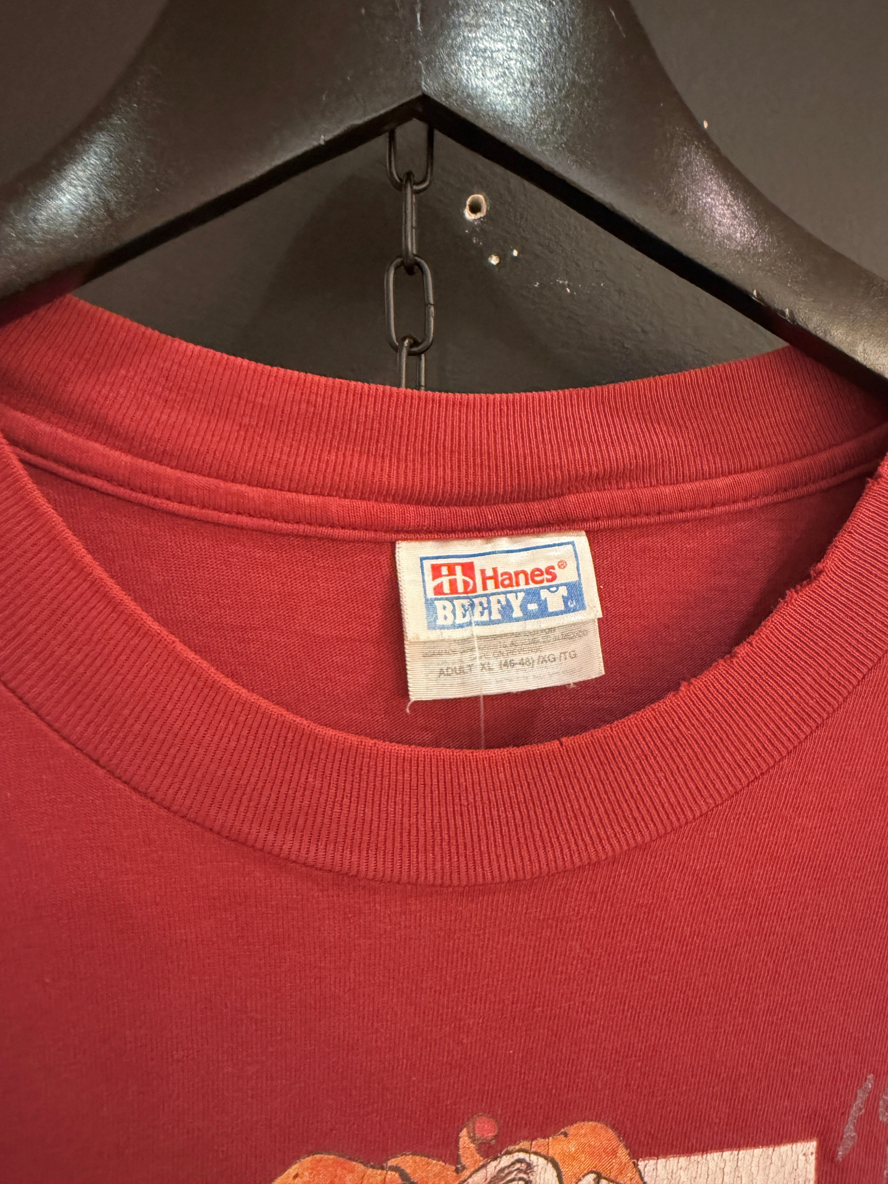 90s Ralph Steadman Blagueur Wine Tee Size XL