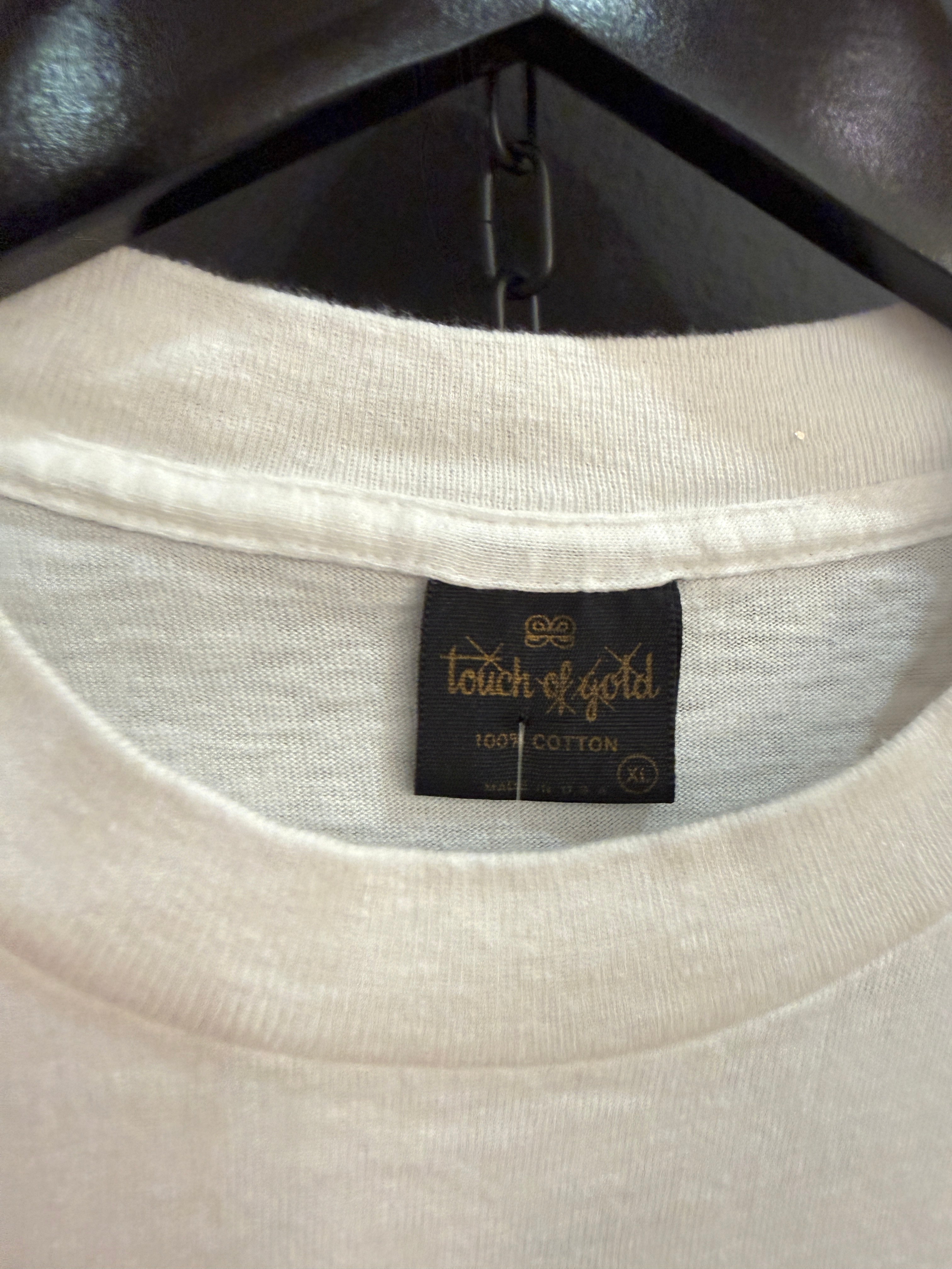 1987 Who Framed Roger Rabbit Touch of Gold Tee Size XL