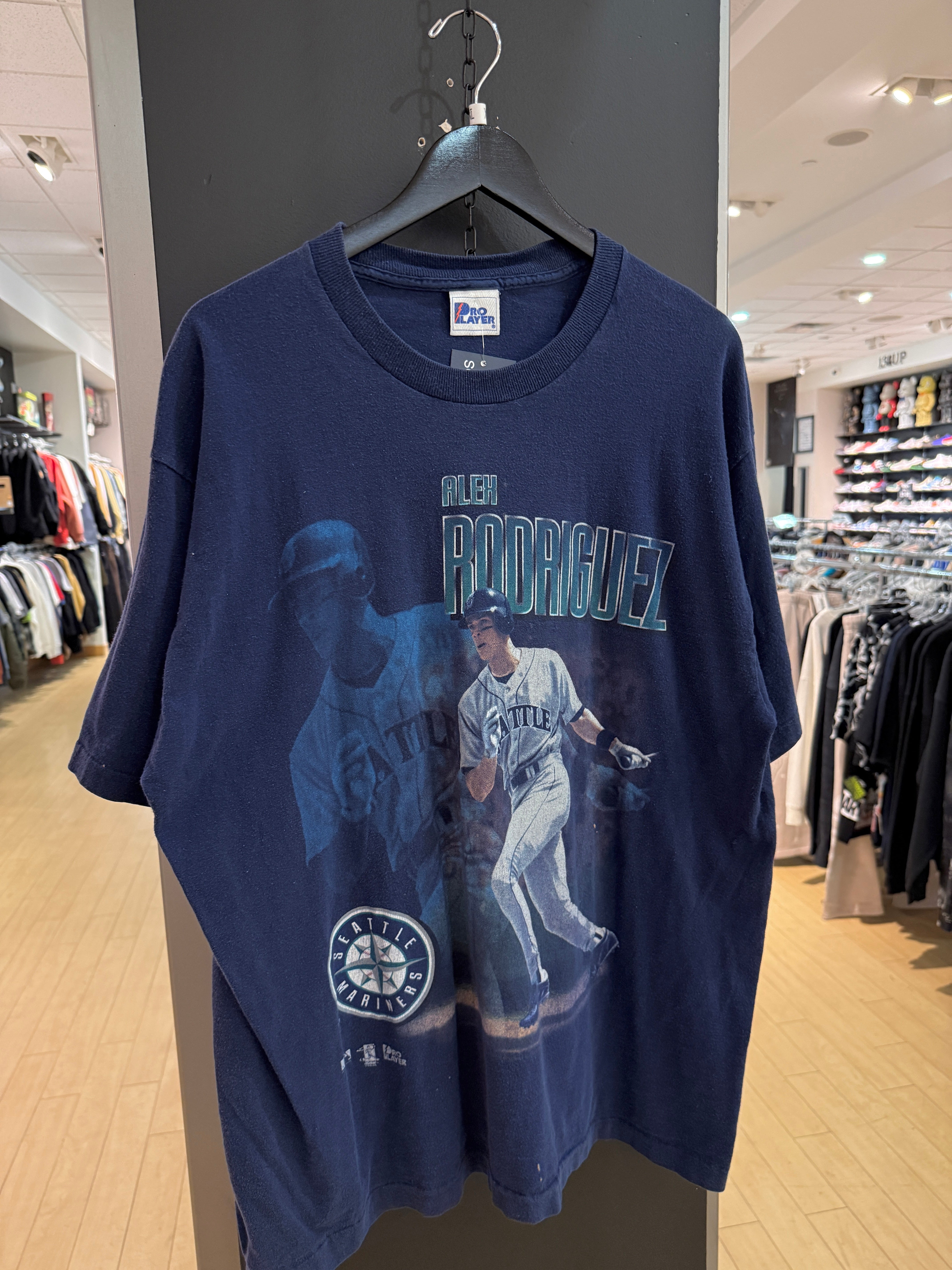 1996 Alex Rodriguez Mariners Pro Player Tee Size XL