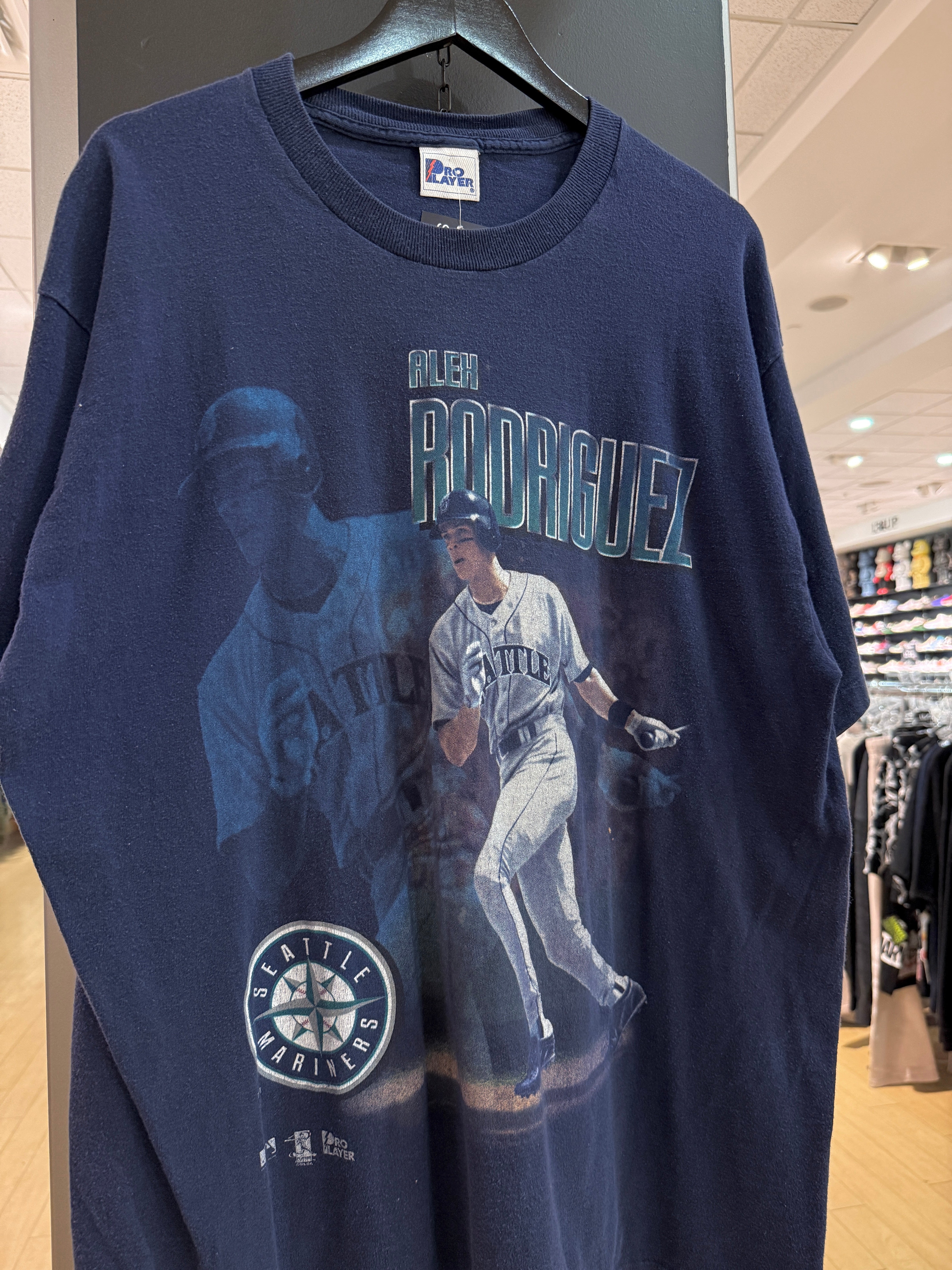 1996 Alex Rodriguez Mariners Pro Player Tee Size XL