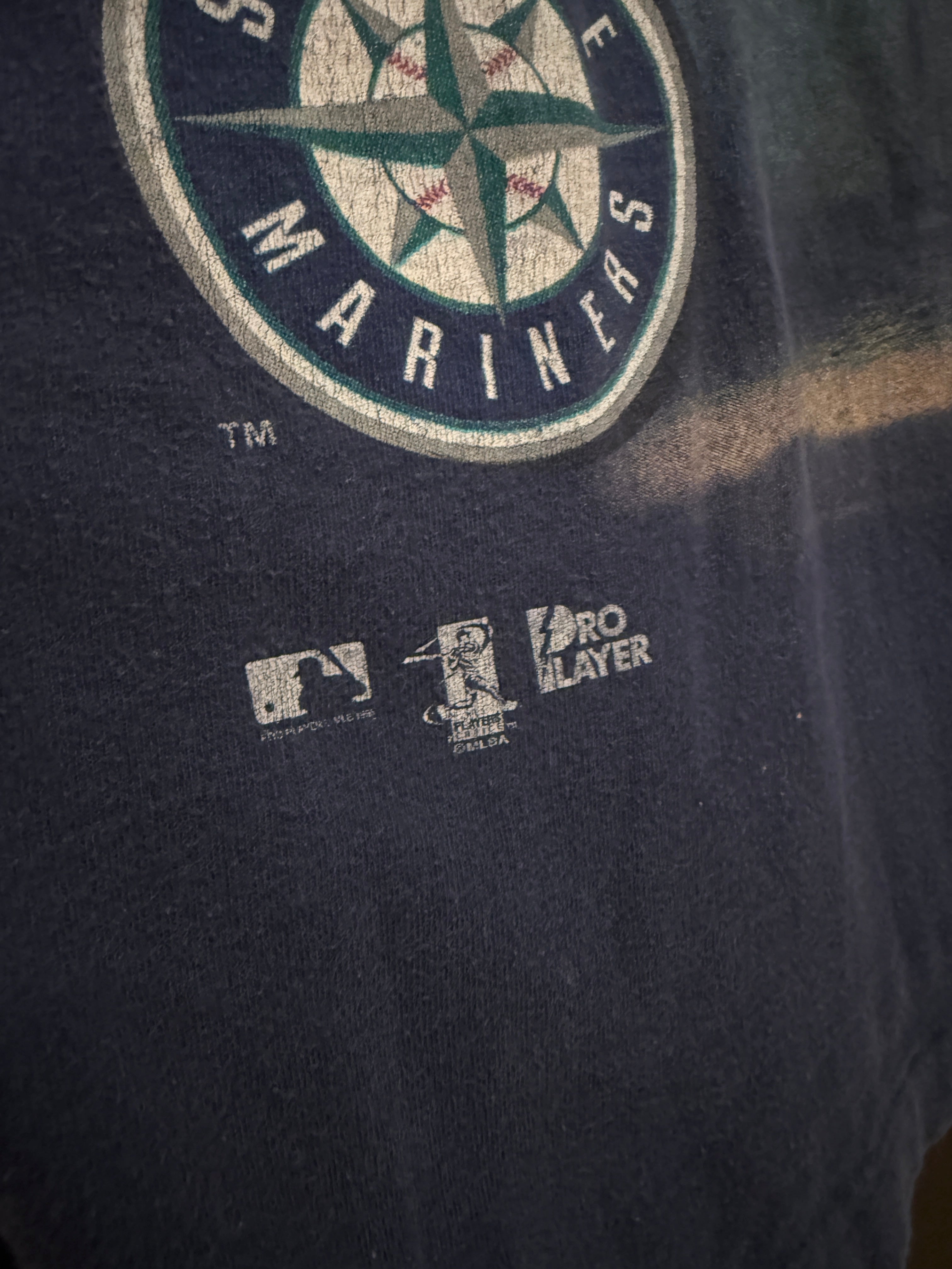 1996 Alex Rodriguez Mariners Pro Player Tee Size XL