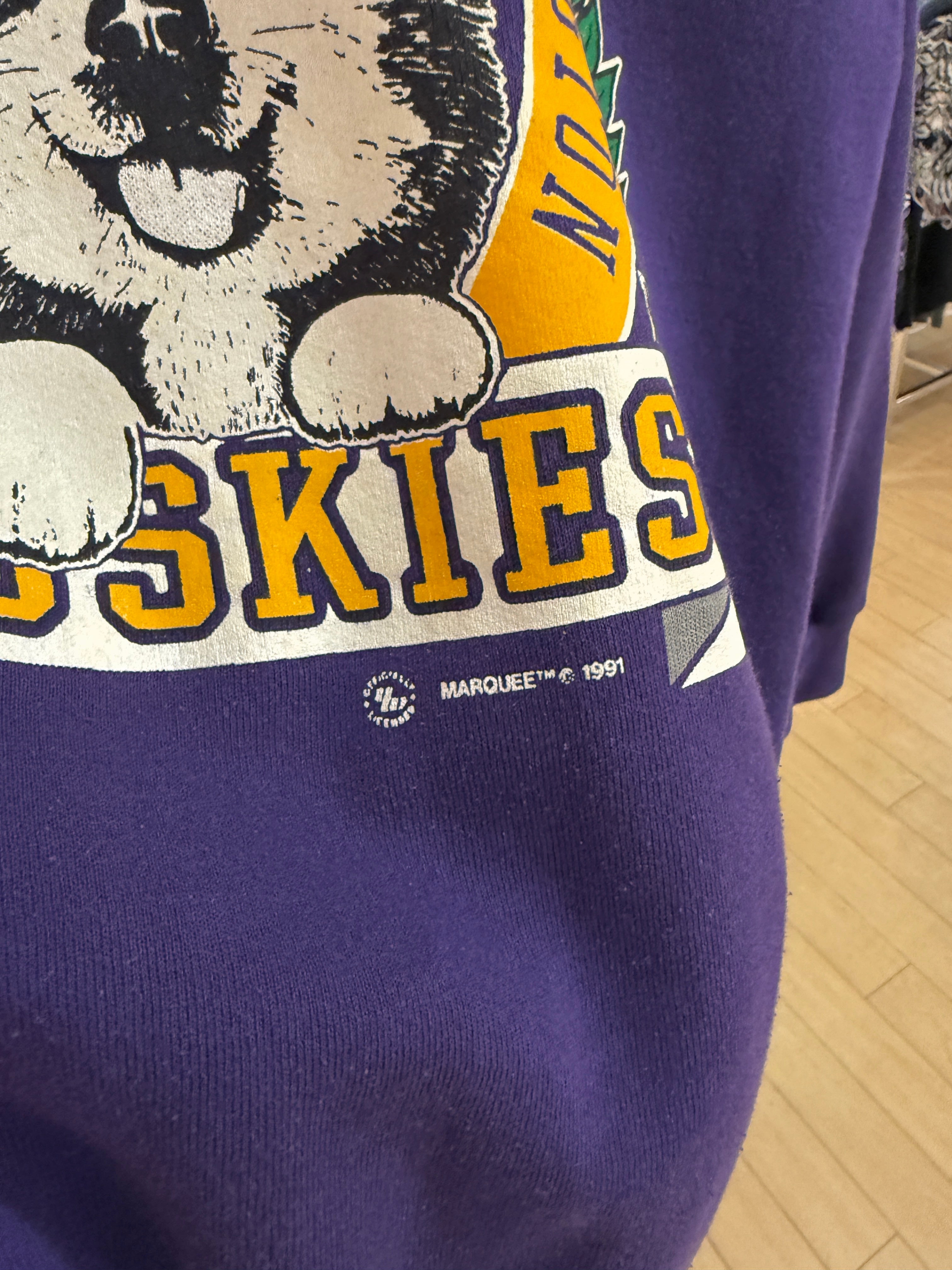 1991 Huskies National Champs Lee Crewneck Size XL