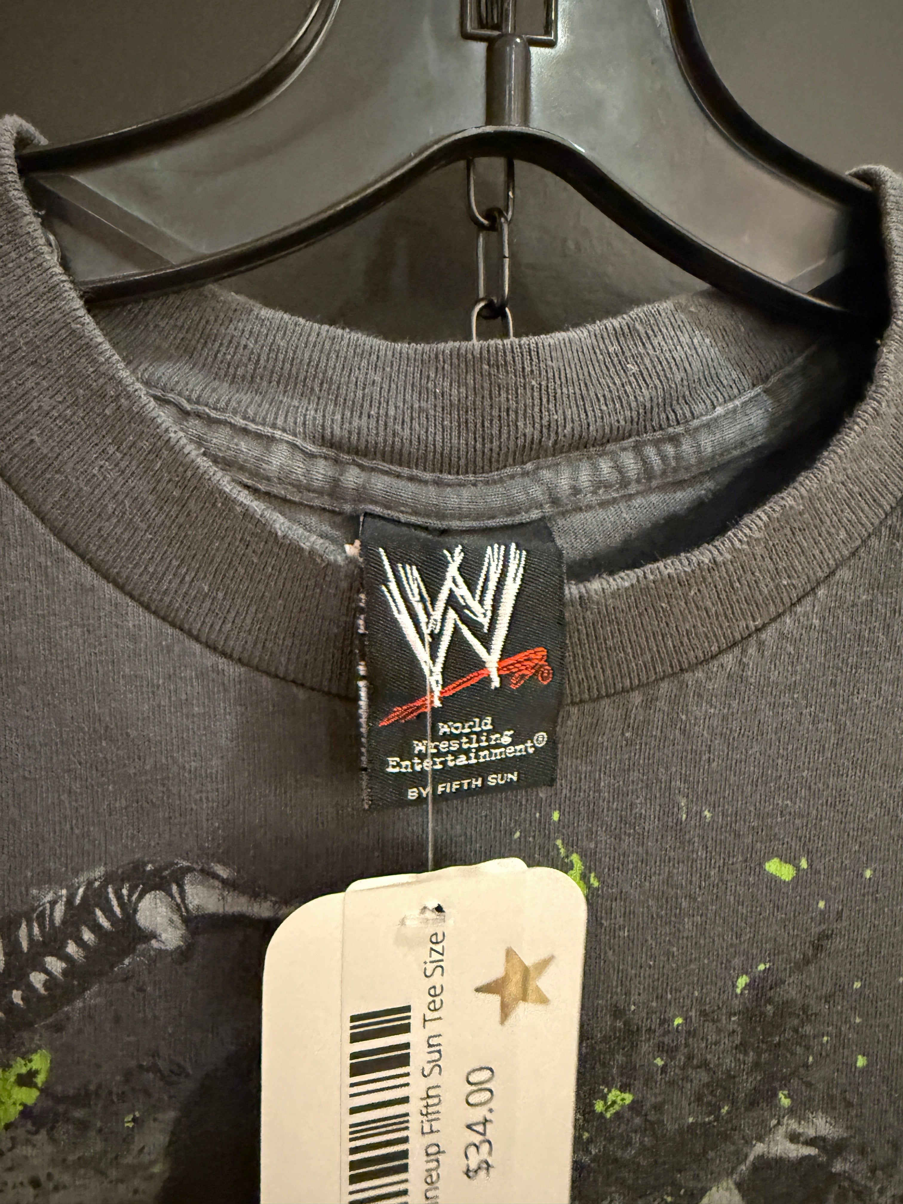2008 WWE Lineup Fifth Sun Tee Size L
