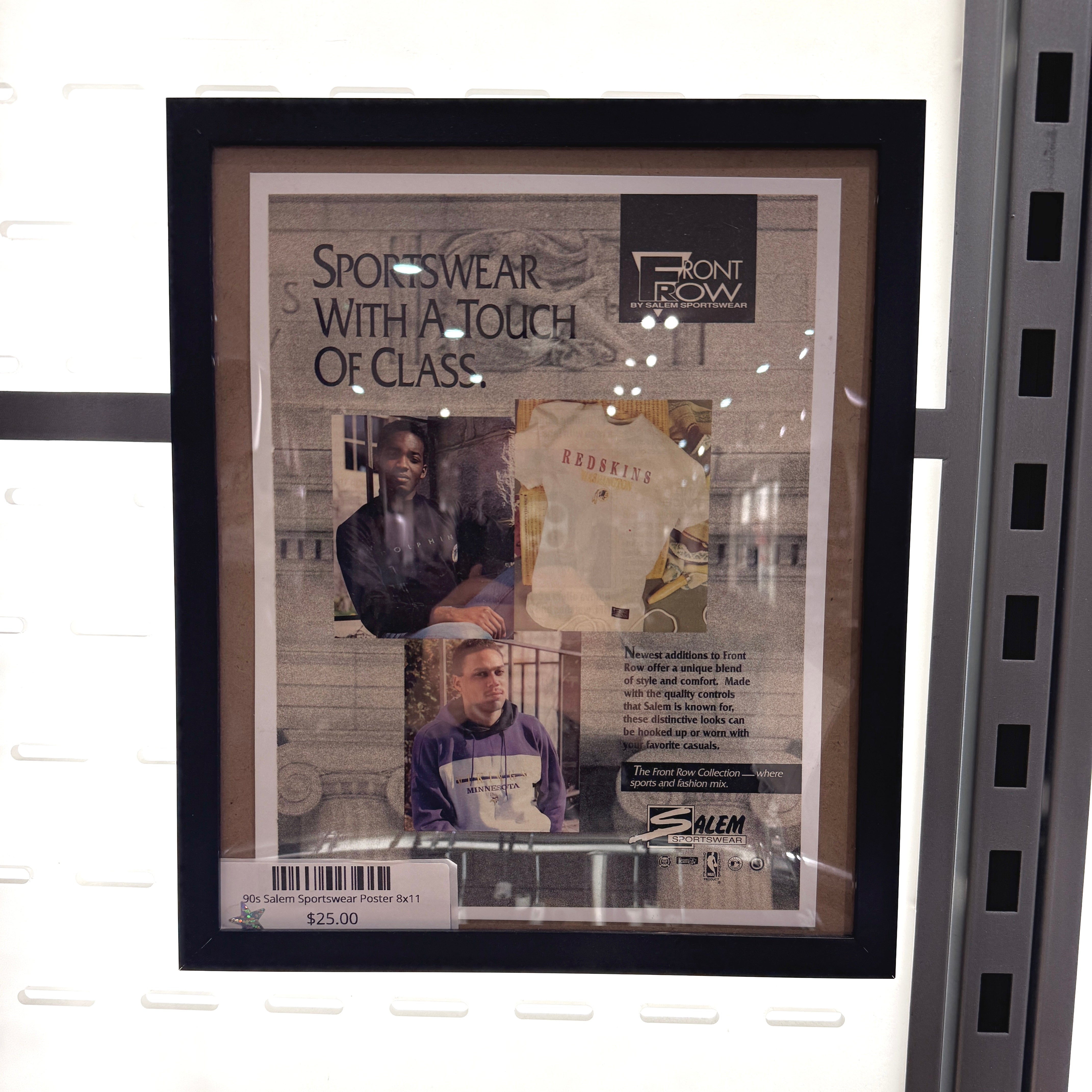 90s Salem Sportswear Poster 8x11