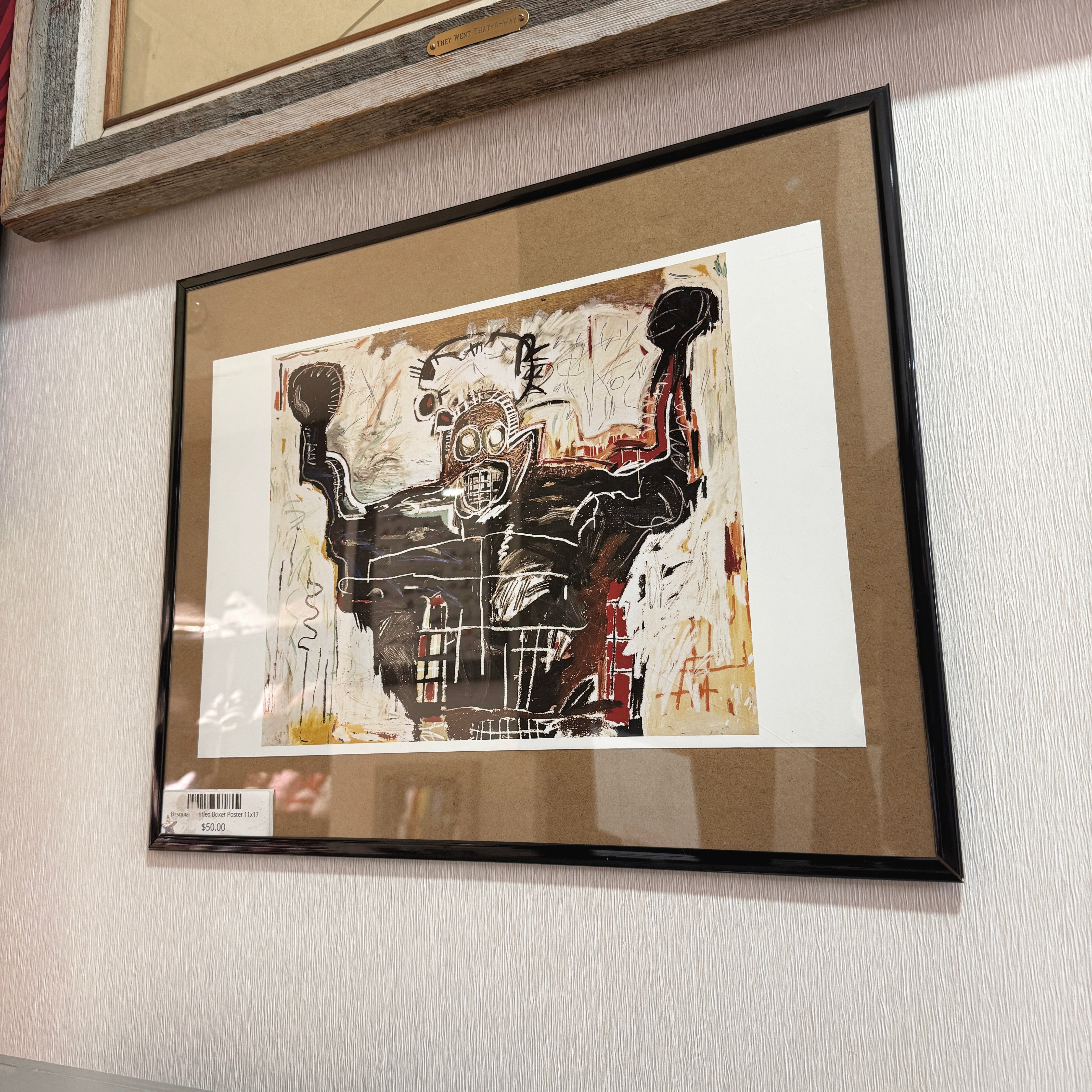 Basquiat Untitled Boxer Poster 11x17