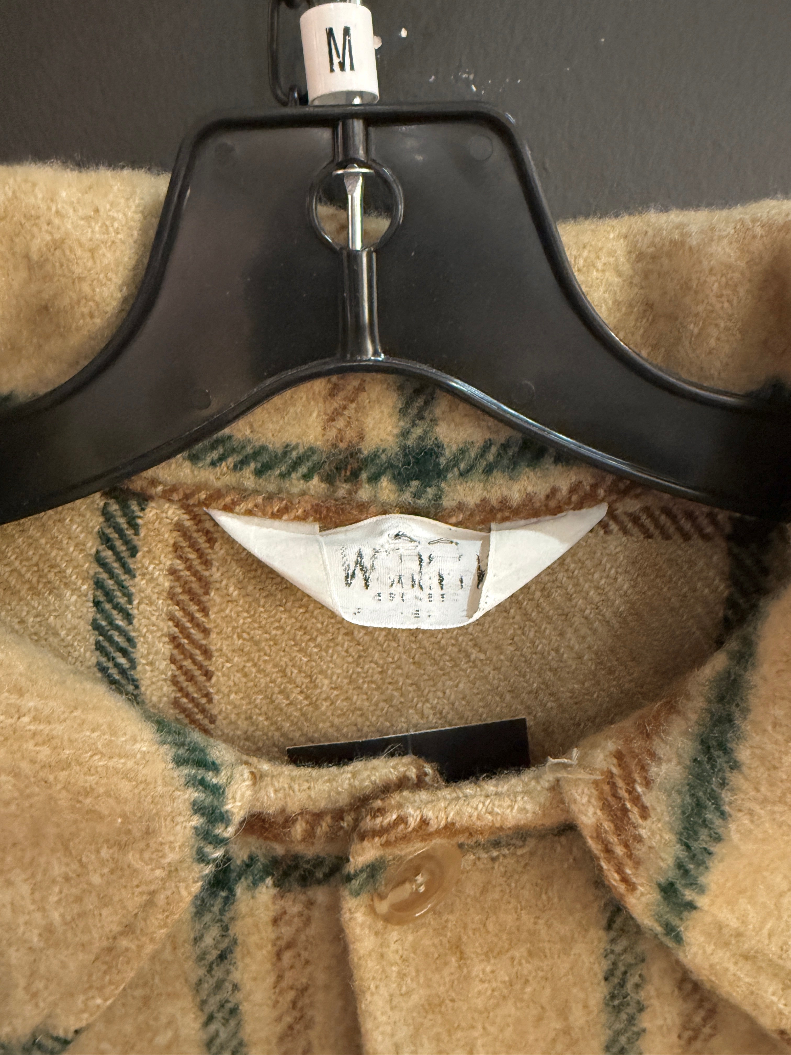 80s Woolrich Earth Tone Wool Shacket Size M