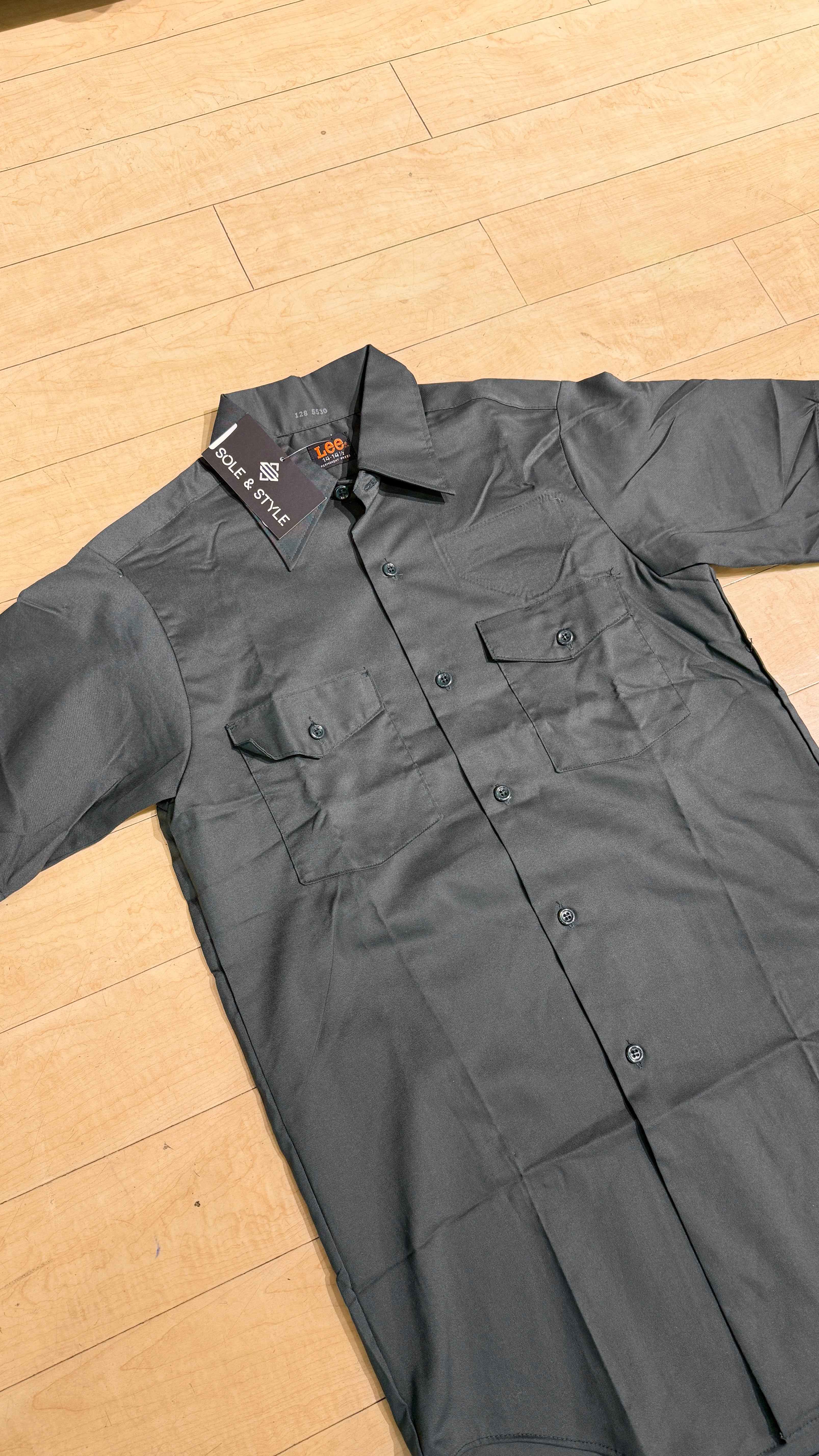 70s Lee Chetopa Twill Mechanic Suit Dark Green Sz Small / 32x29