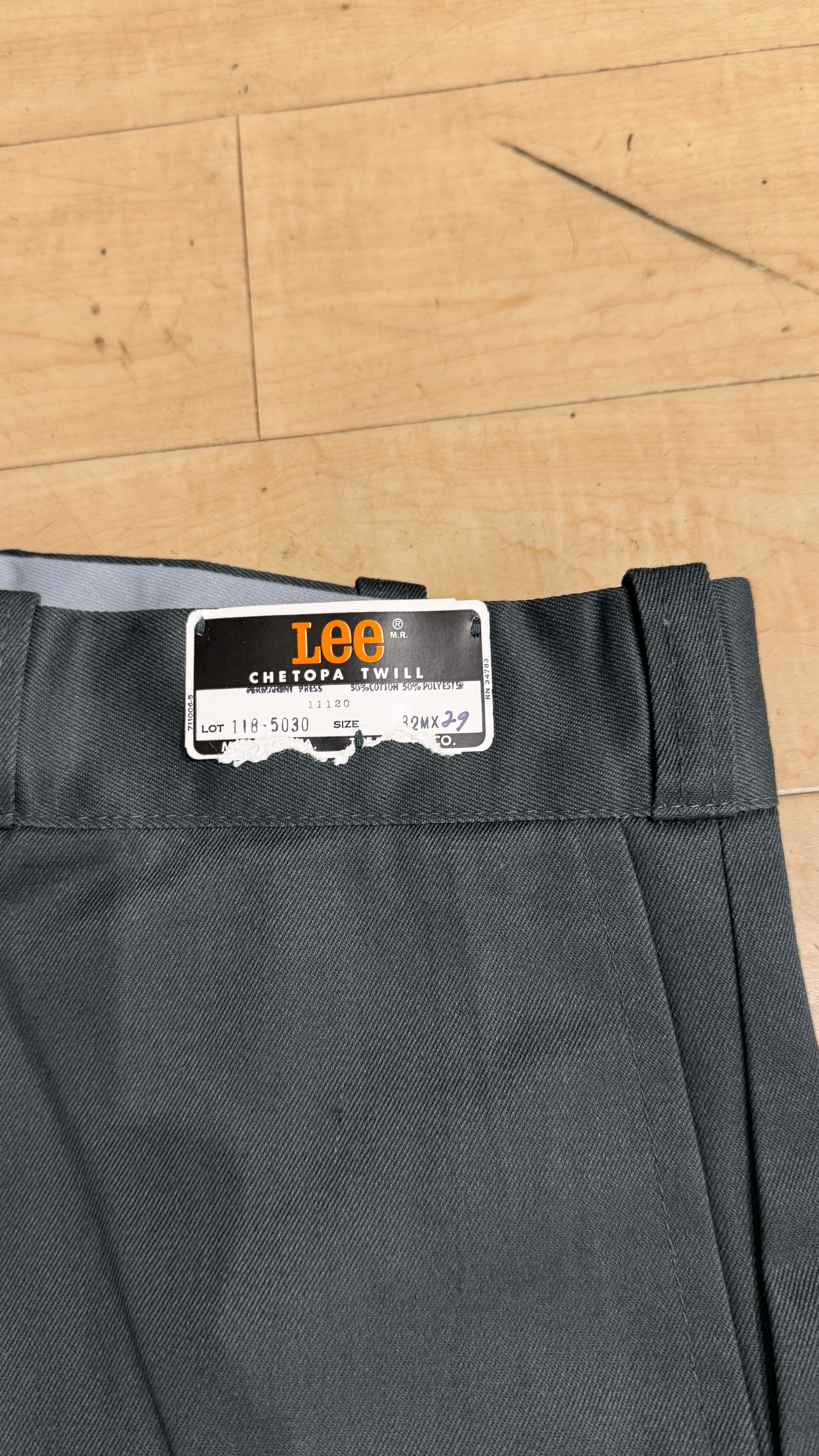 70s Lee Chetopa Twill Mechanic Suit Dark Green Sz Small / 32x29