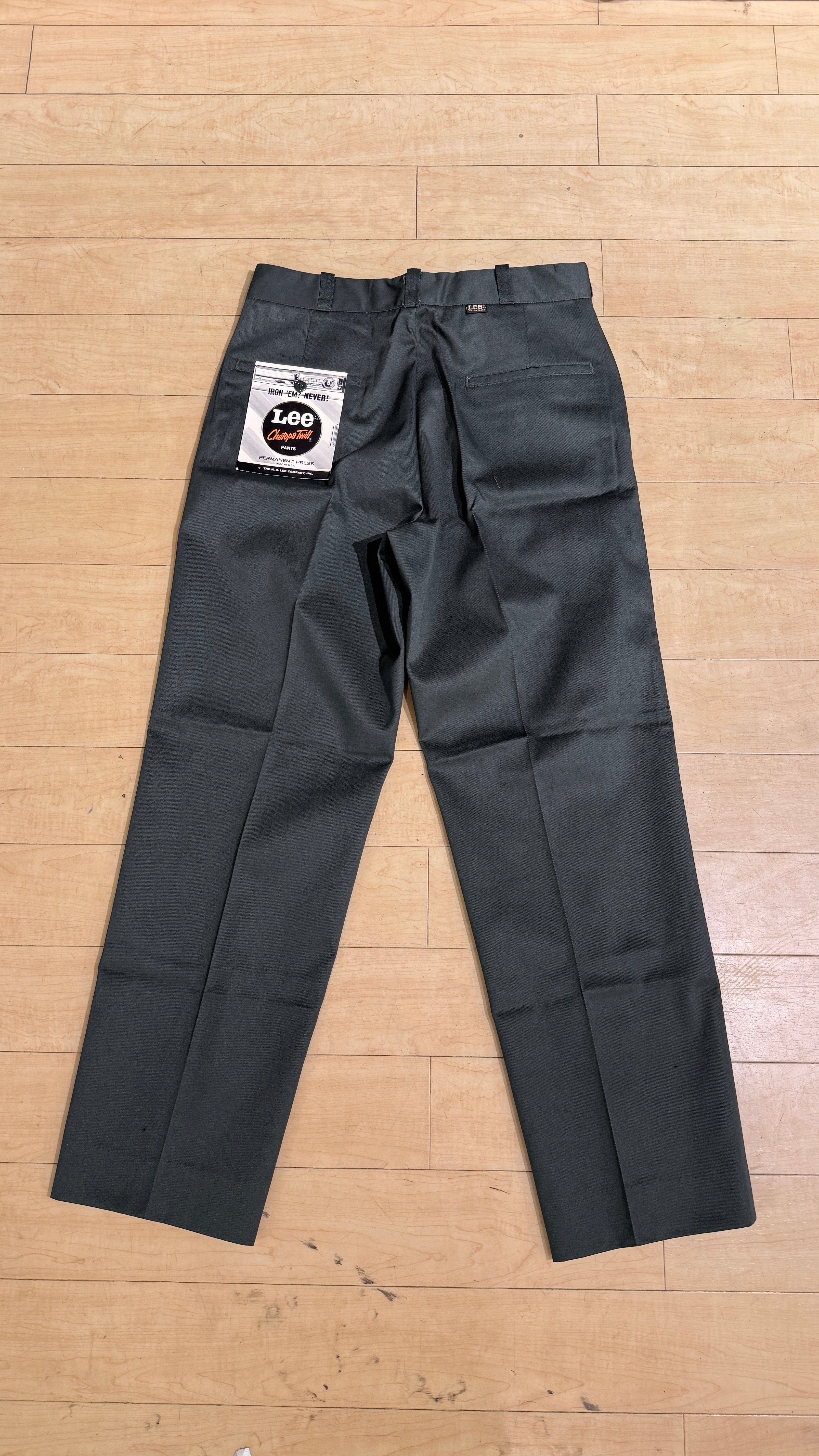 70s Lee Chetopa Twill Mechanic Suit Dark Green Sz Small / 32x29