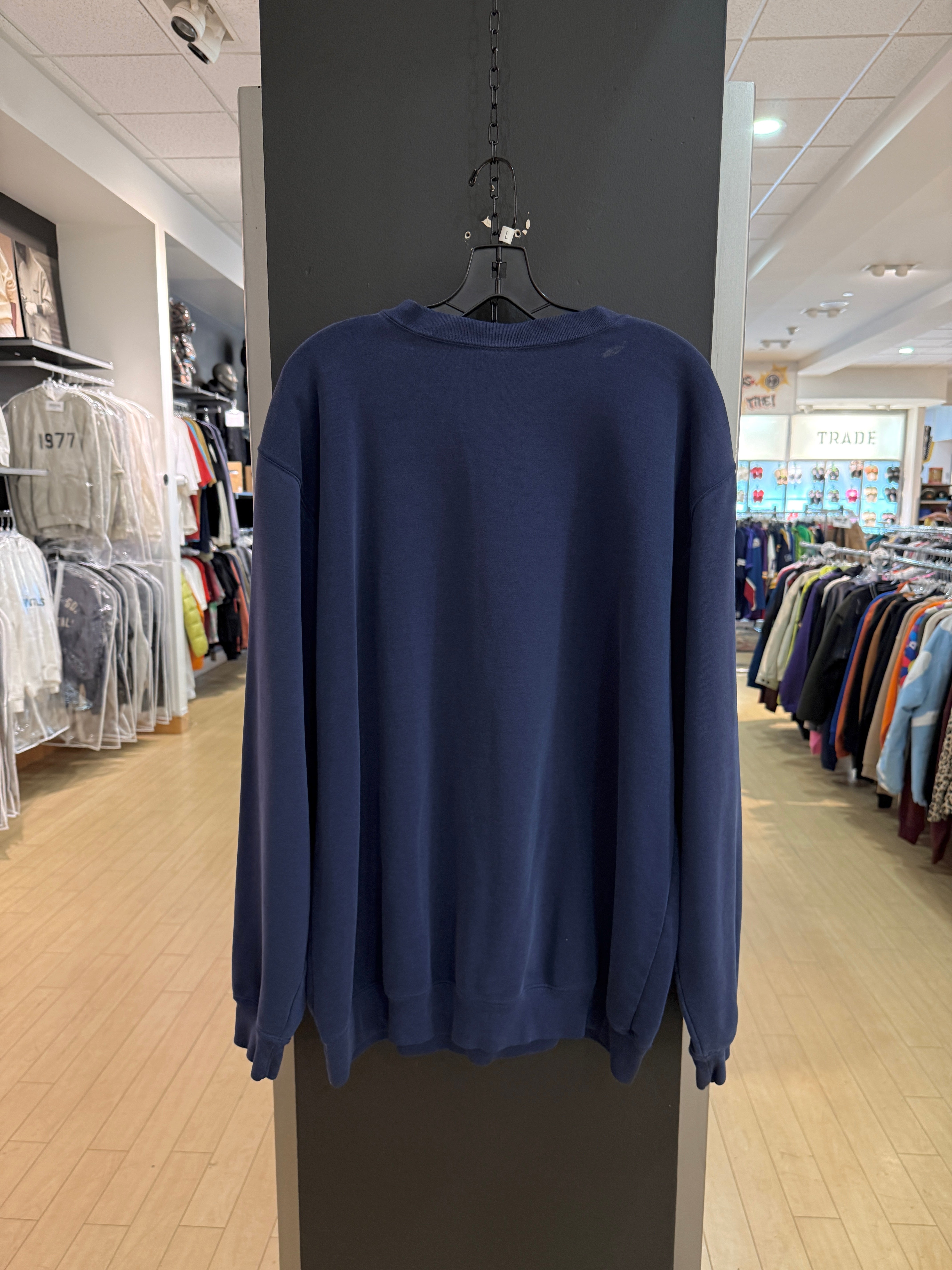 Y2K Carhartt Navy Blue Crewneck Size L