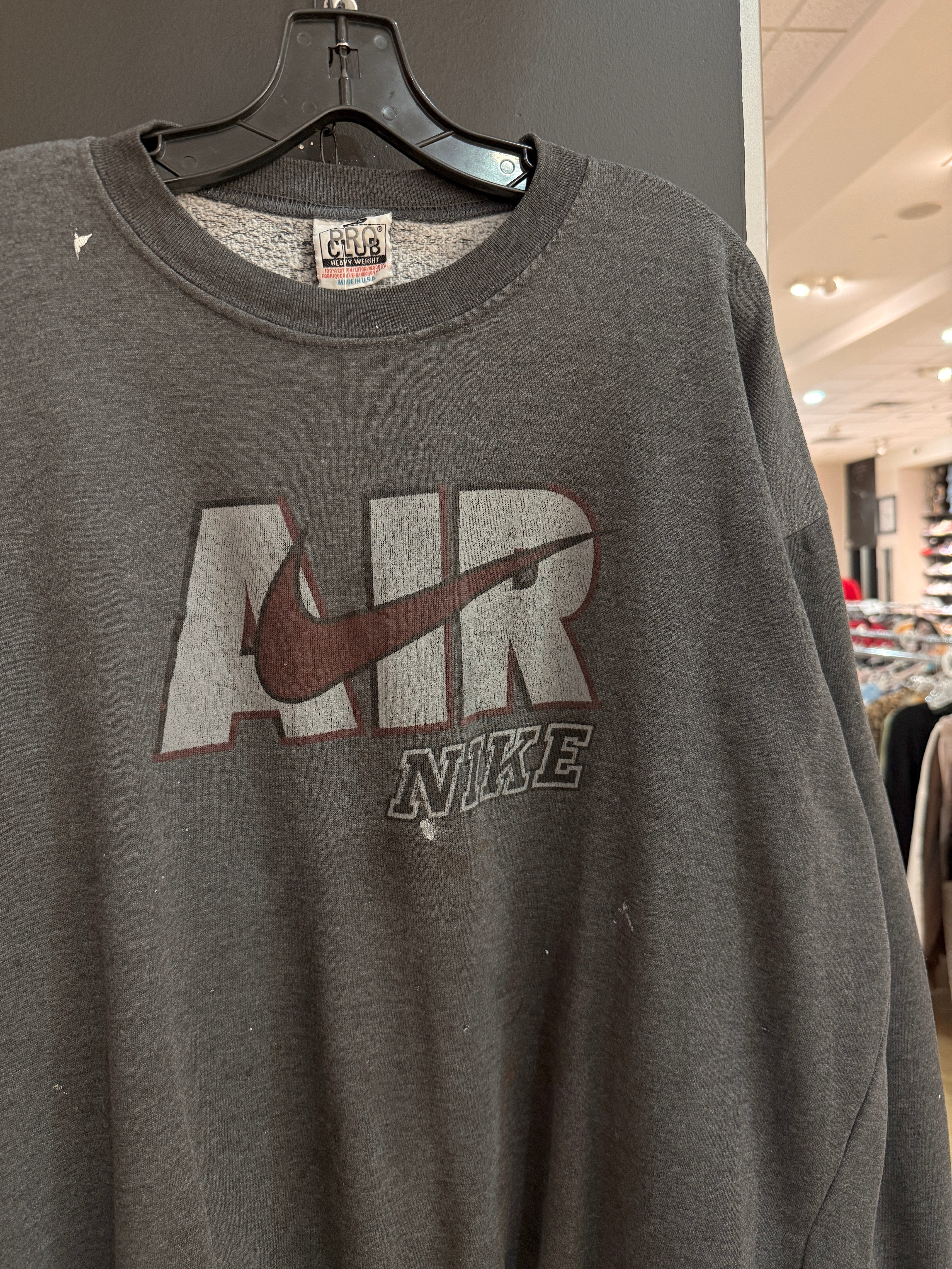 Nike Air Bootleg Pro Club Crewneck Size XXL