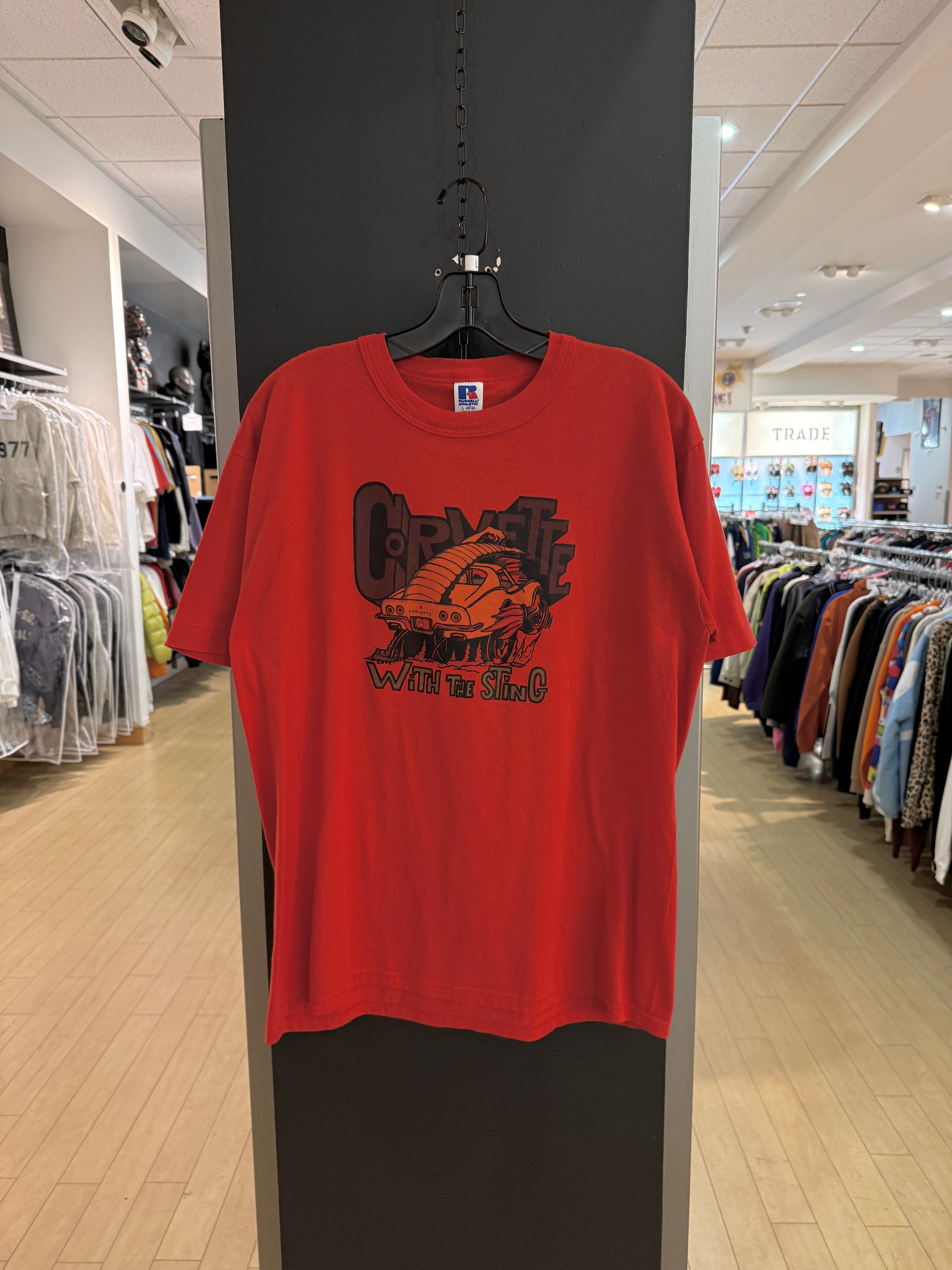 80s Corvette With the Sting Tee Size L