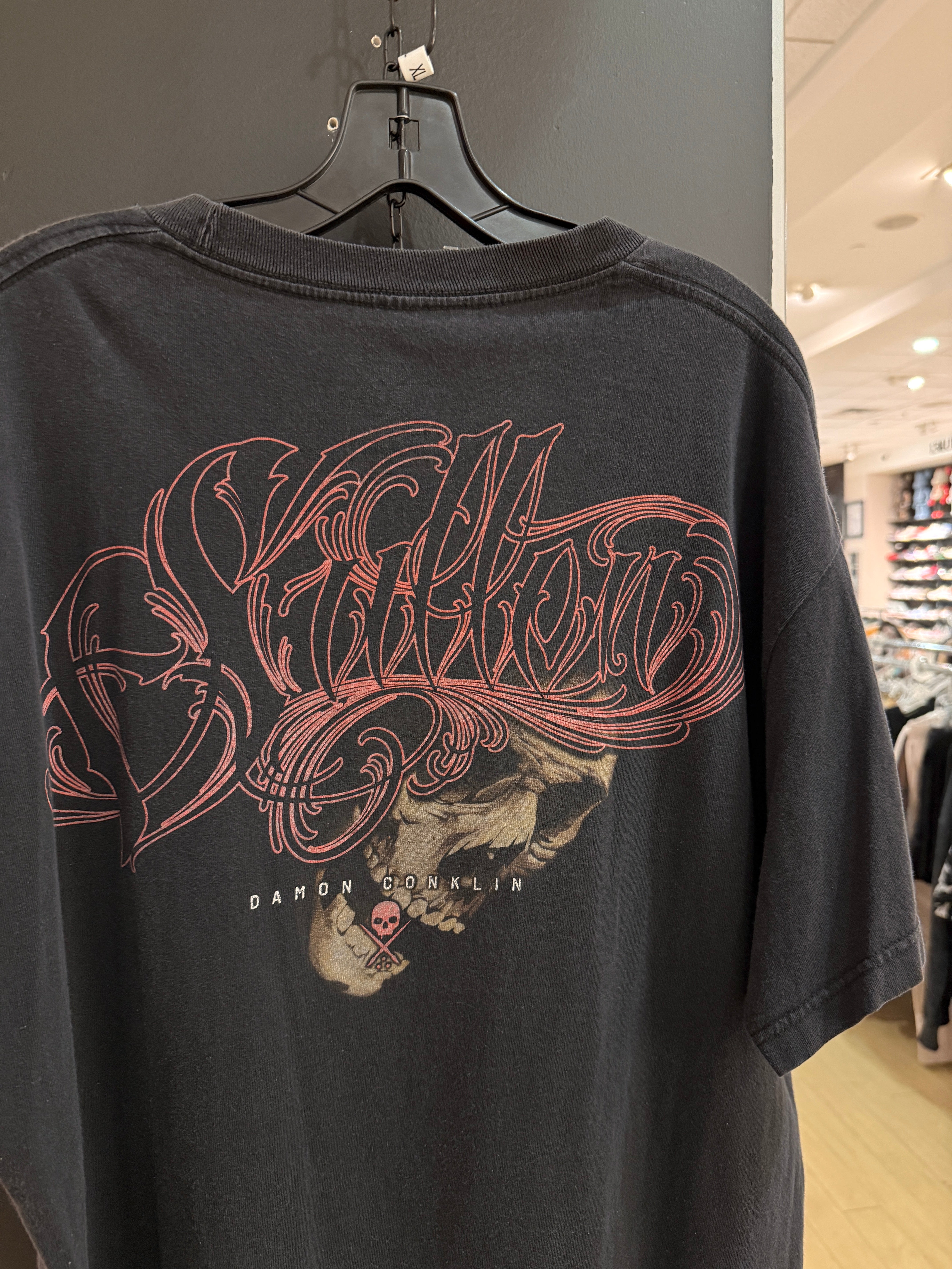 Y2K Sullen Art Collective Damon Franklin Death Rose Tee Size XL