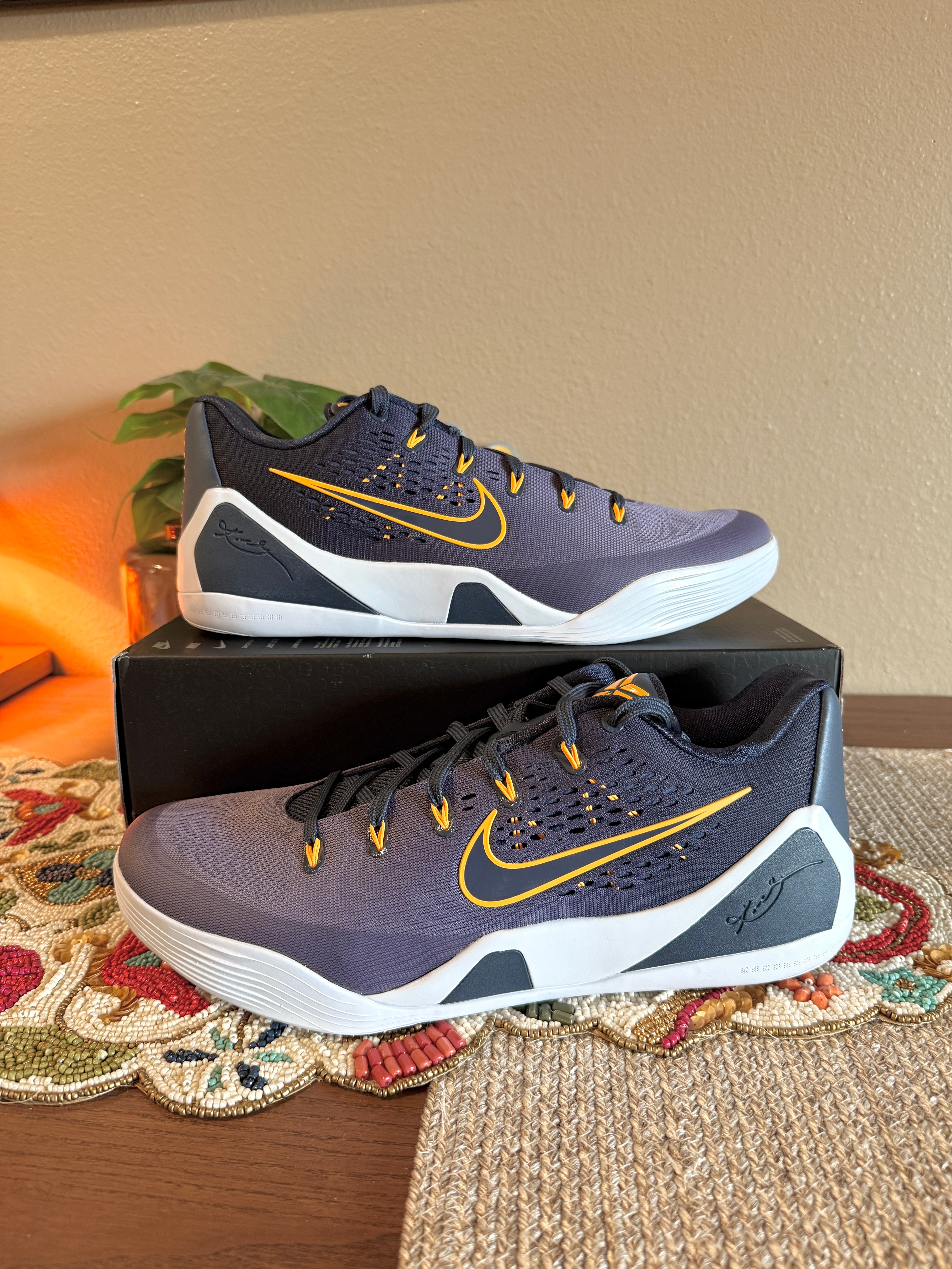 Nike Kobe 9 Elite Low Protro Fade Size 14 MISSING LID