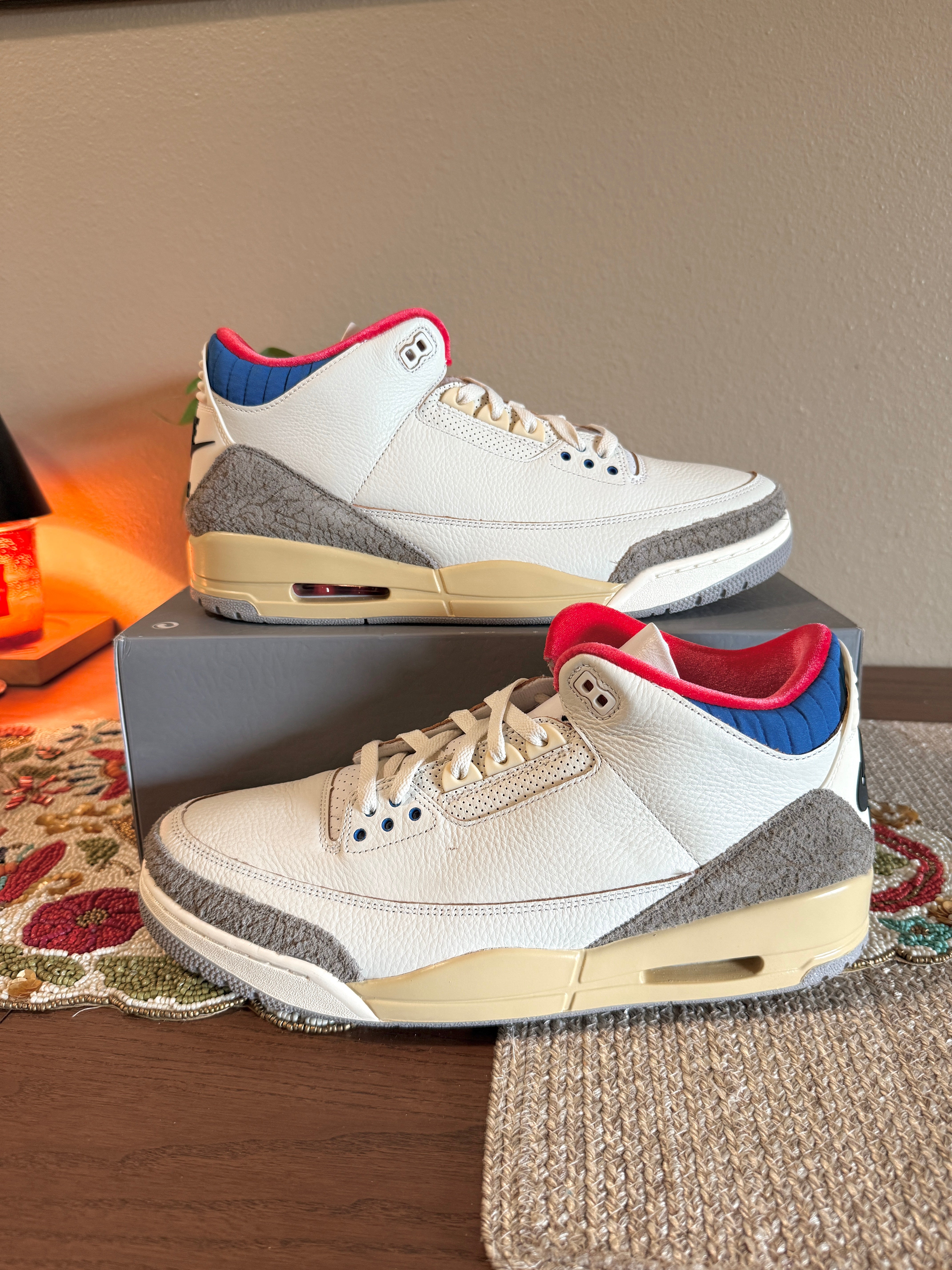 Jordan 3 Retro Seoul 2.0 Size 14 MISSING LID